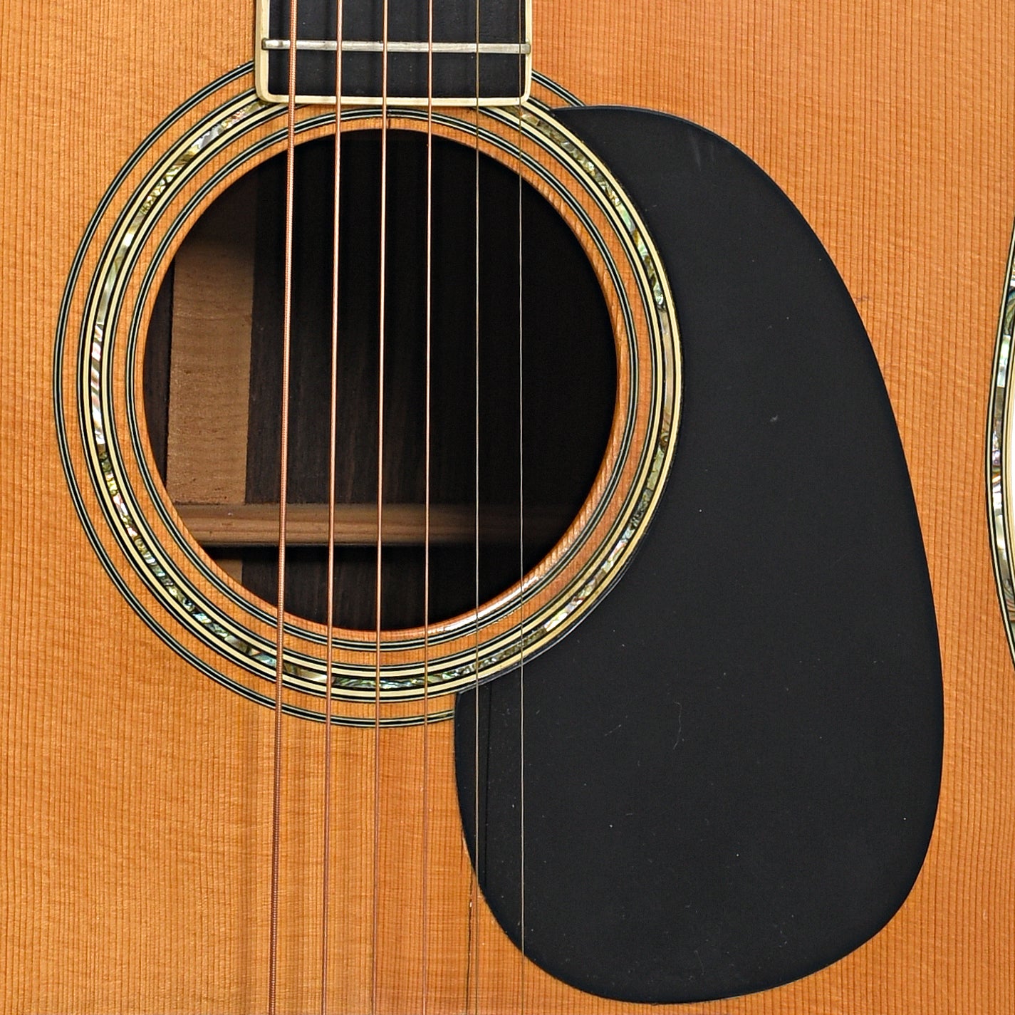 Sound hole of Martin D-41 Acoustic