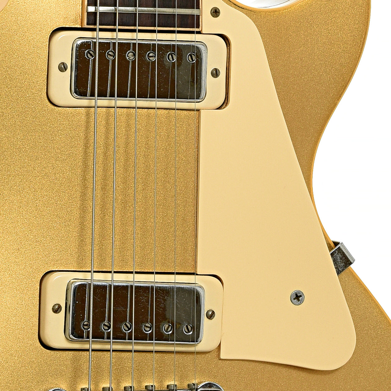 Pickups of Gibson Les Paul Deluxe Electric Guitar