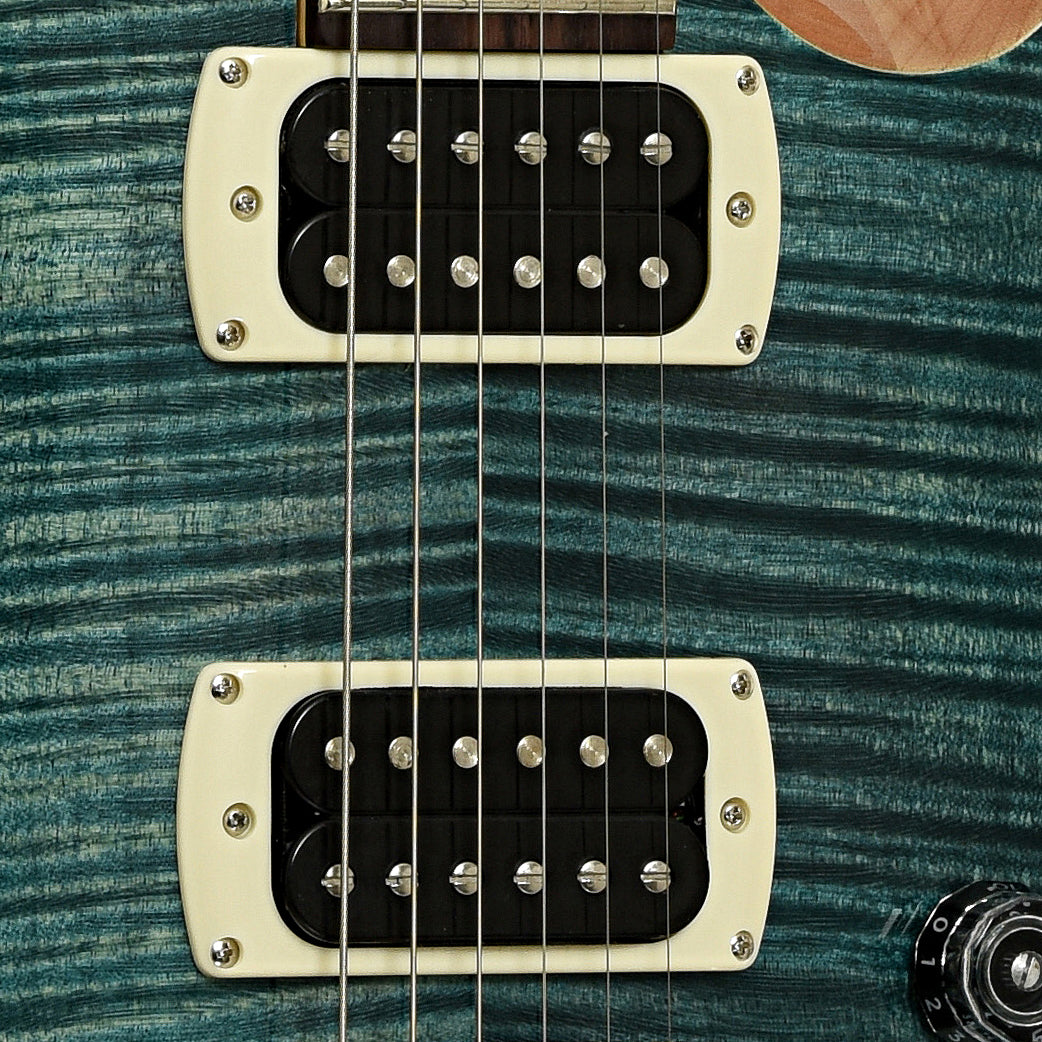 Pickups of PRS SE CE24 Electric Guitar, Slate Blue