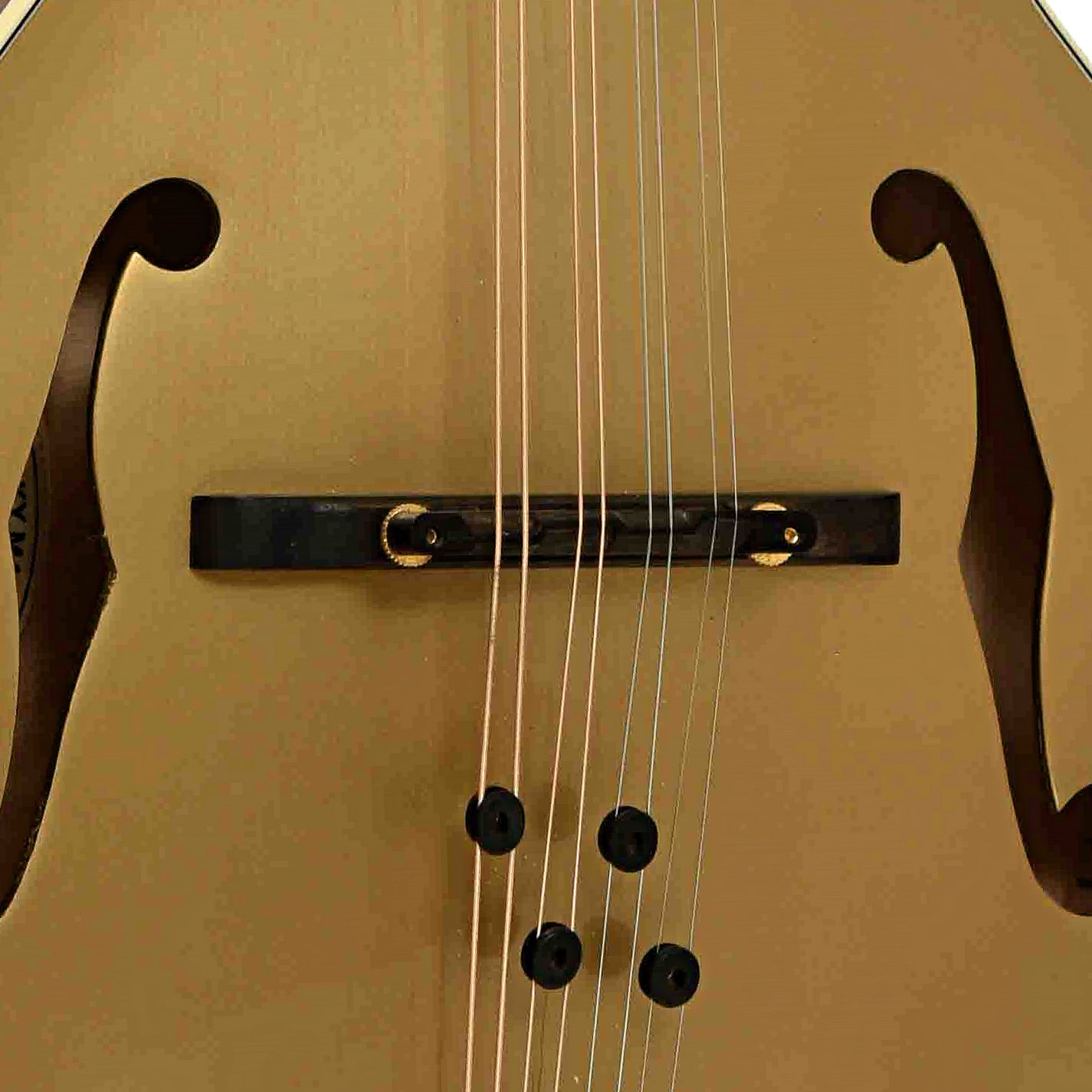 Bridge of Kentucky KM-858 Gold Artist F-Style Mandolin 