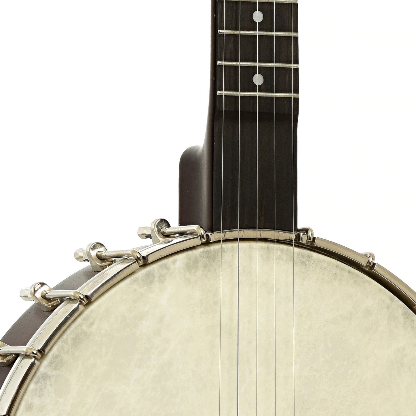 Neck joint of Recording King OT-25 Madison Openback Banjo