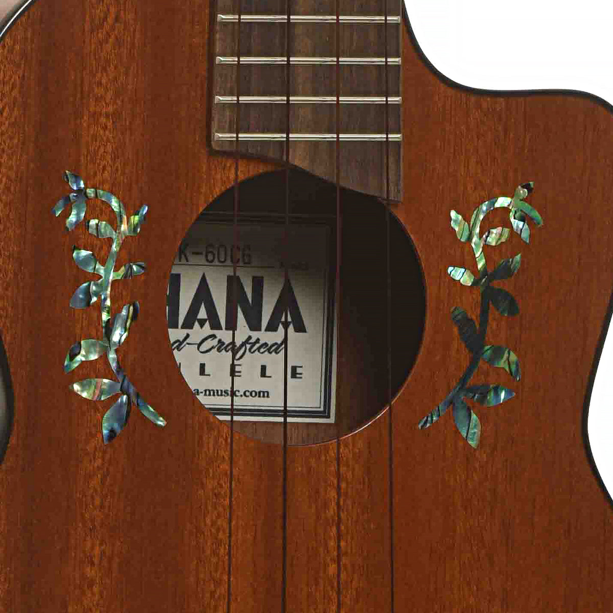 Ohana TK-60CG Tenor Ukulele, Soundhole