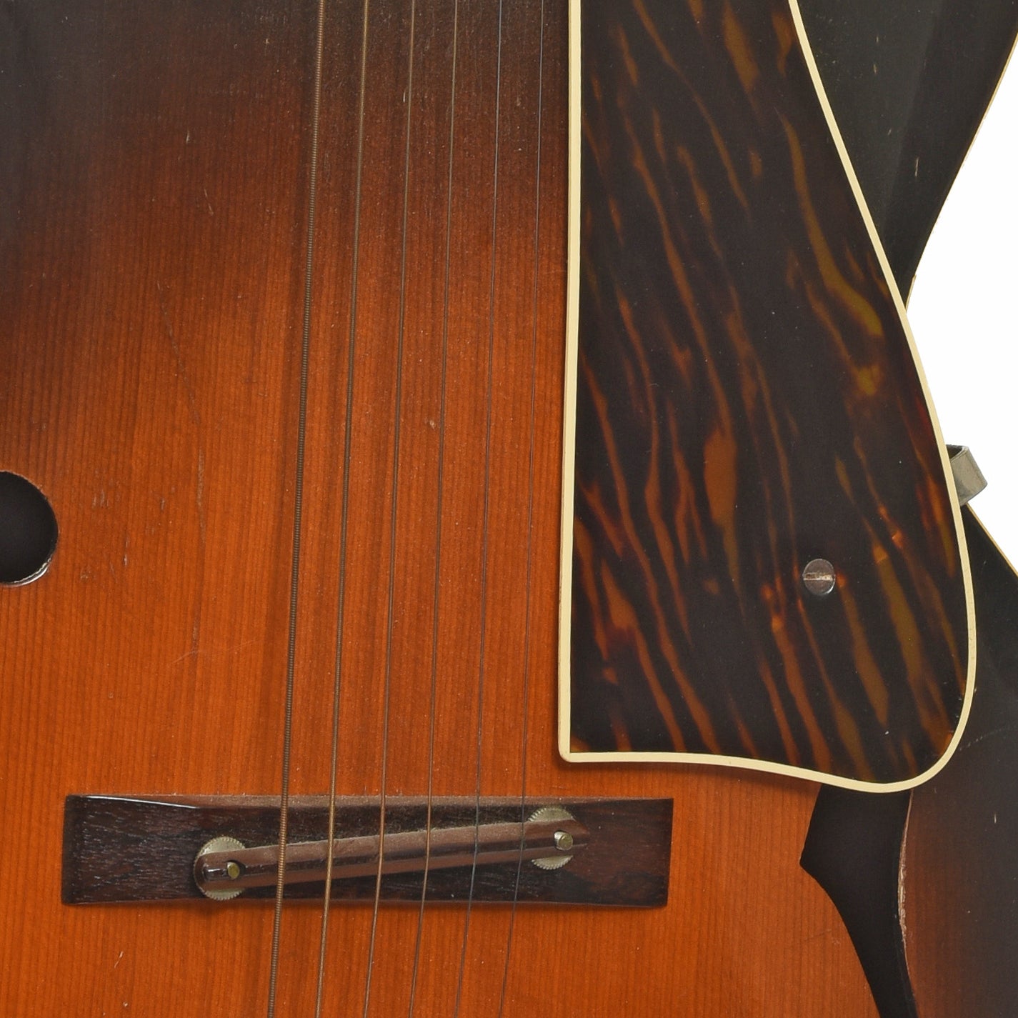 Bridge of Kalamazoo KG-22 Archtop Acoustic Guitar dv 