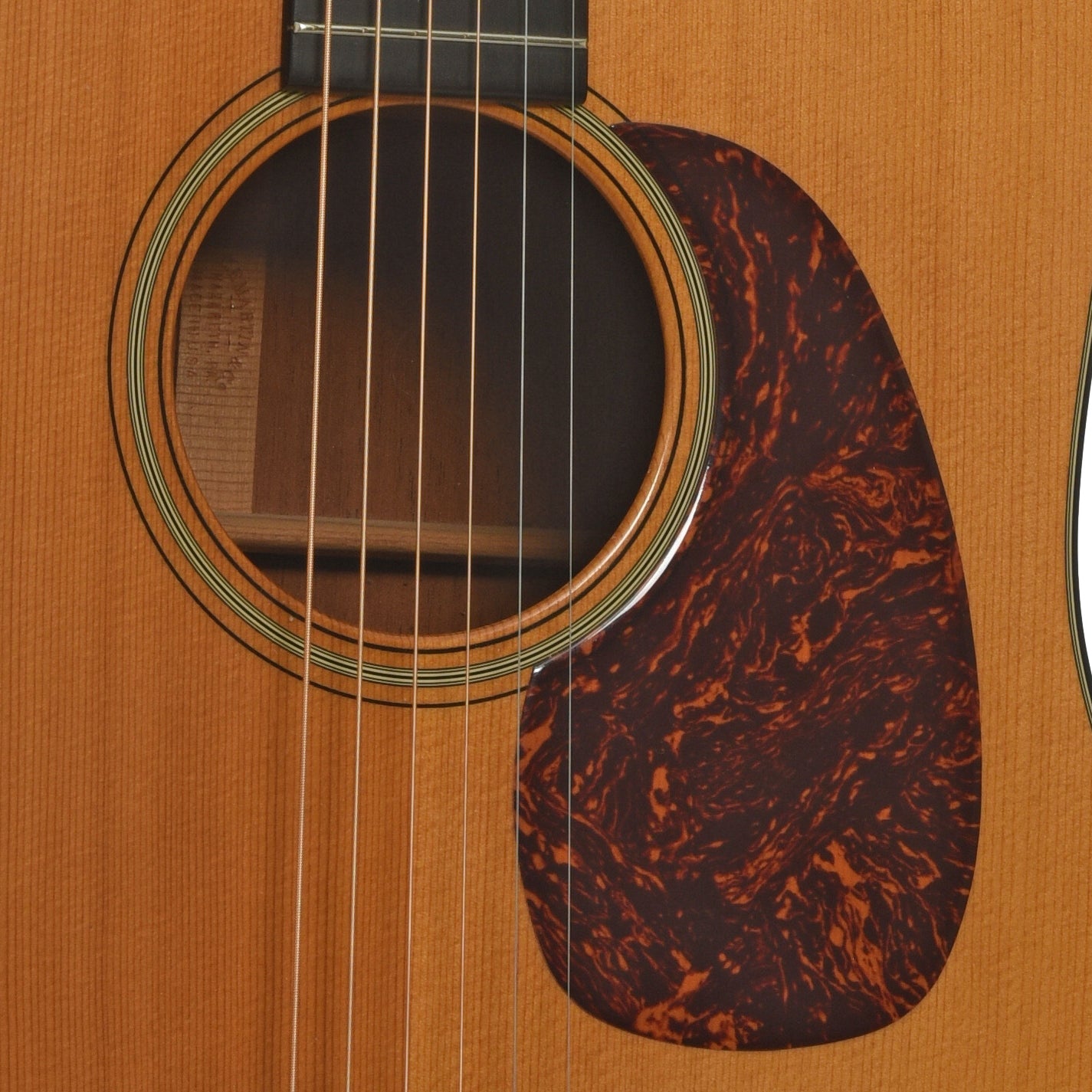 Soundhole of Martin D-18VS Acoustic Guitar (2001)