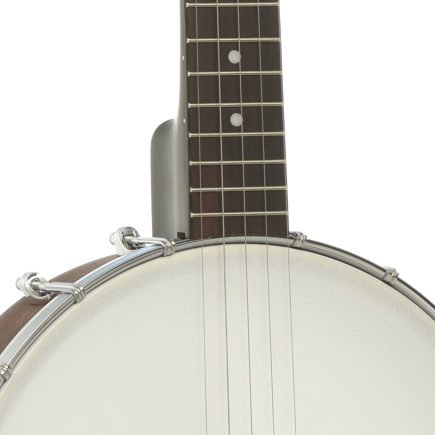 Front neck joint of Gold Tone CC-50 Cripple Creek Open Back Banjo