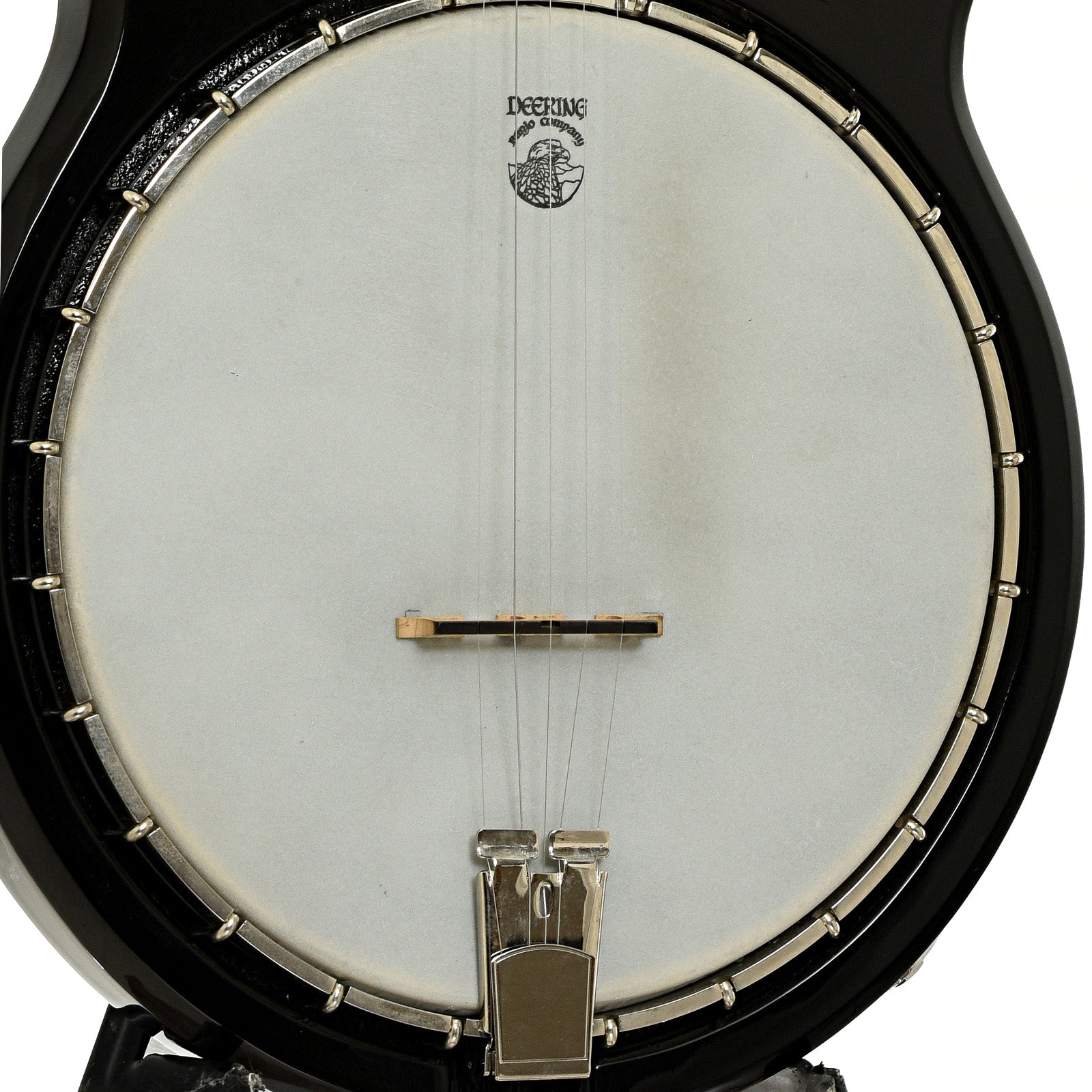 Tension hoop of Deering Crossfire Electric Banjo