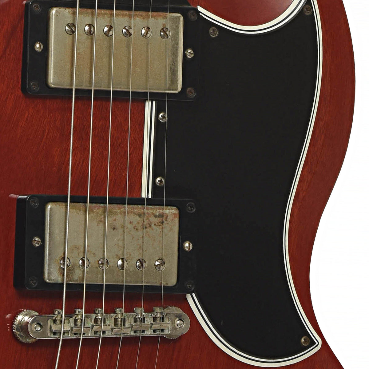 Pickups of Gibson Custom 1961 Les Paul SG Standard VOS Electric Guitar 