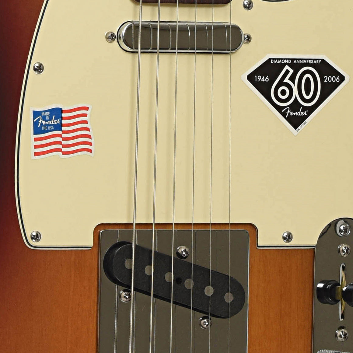 Pipckups of Fender American 60th  Anniversary Telecaster Electric Guitar 