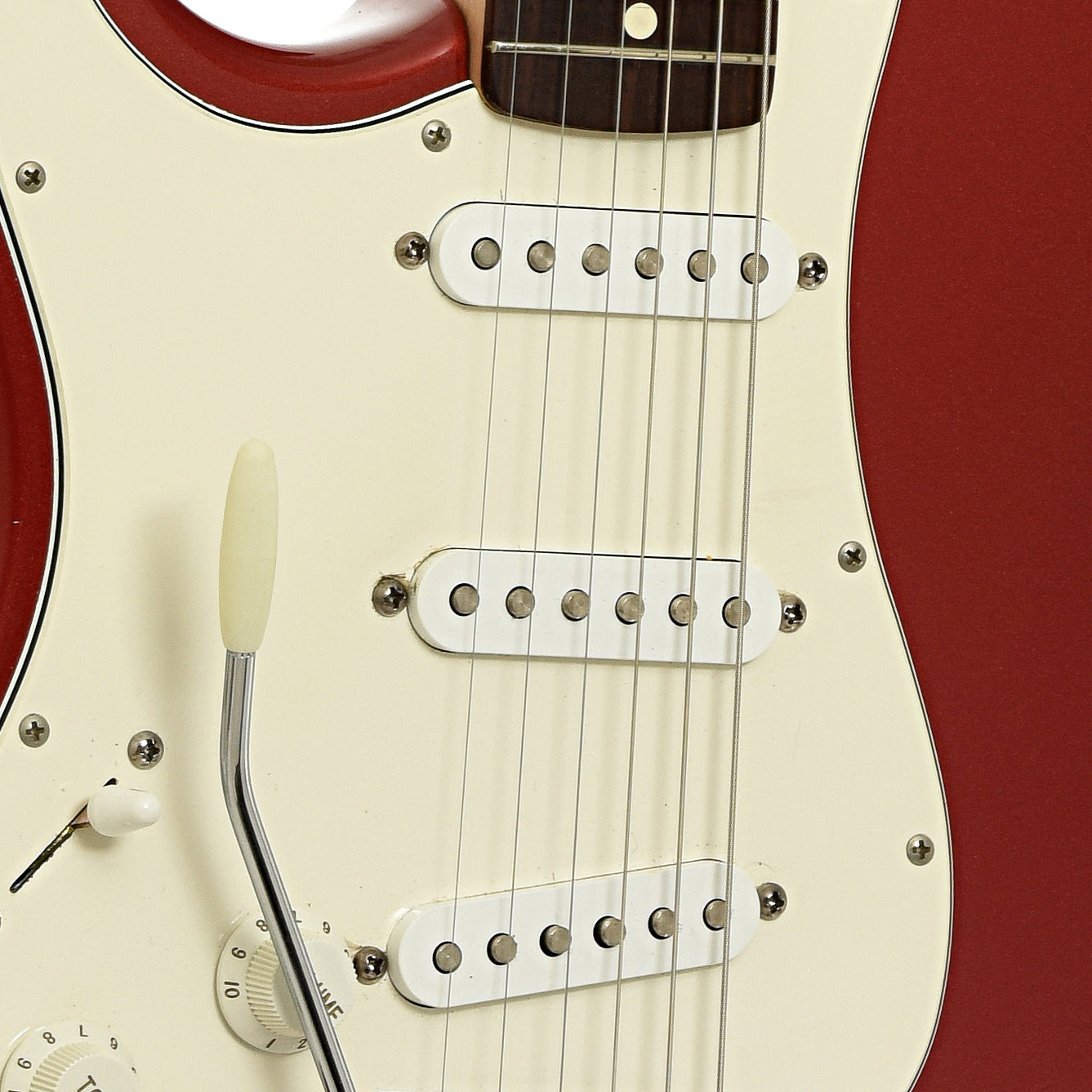 Pickups pf Fender Standard Stratocaster LH Electric Guitar 