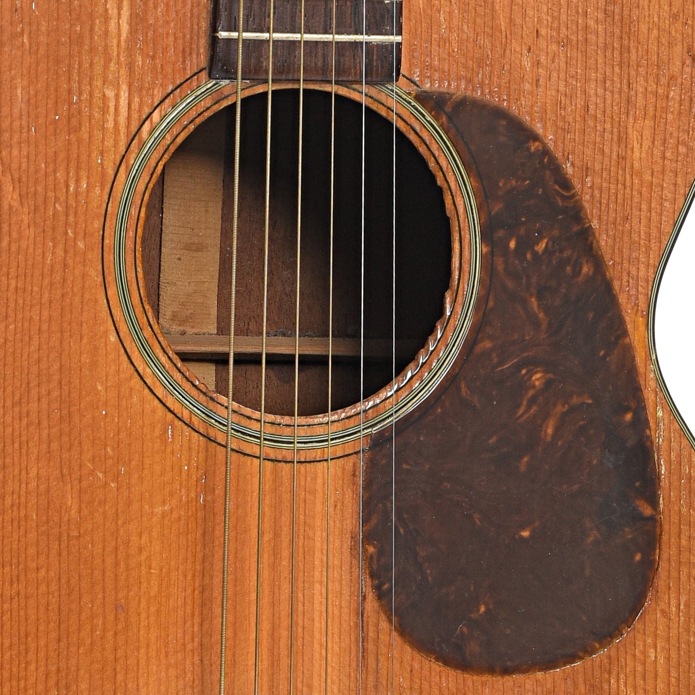 Sound hole of Martin 00-18 Acoustic 