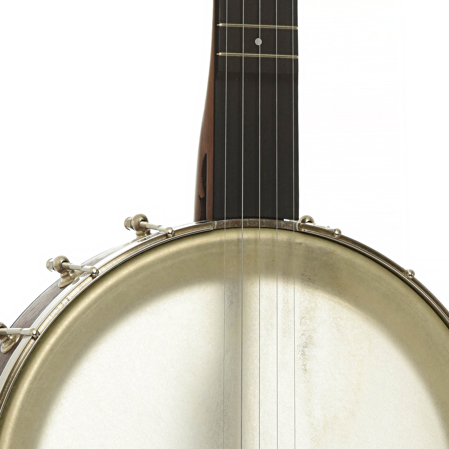 Front neck joint of Enoch Dobson Open Back Banjo