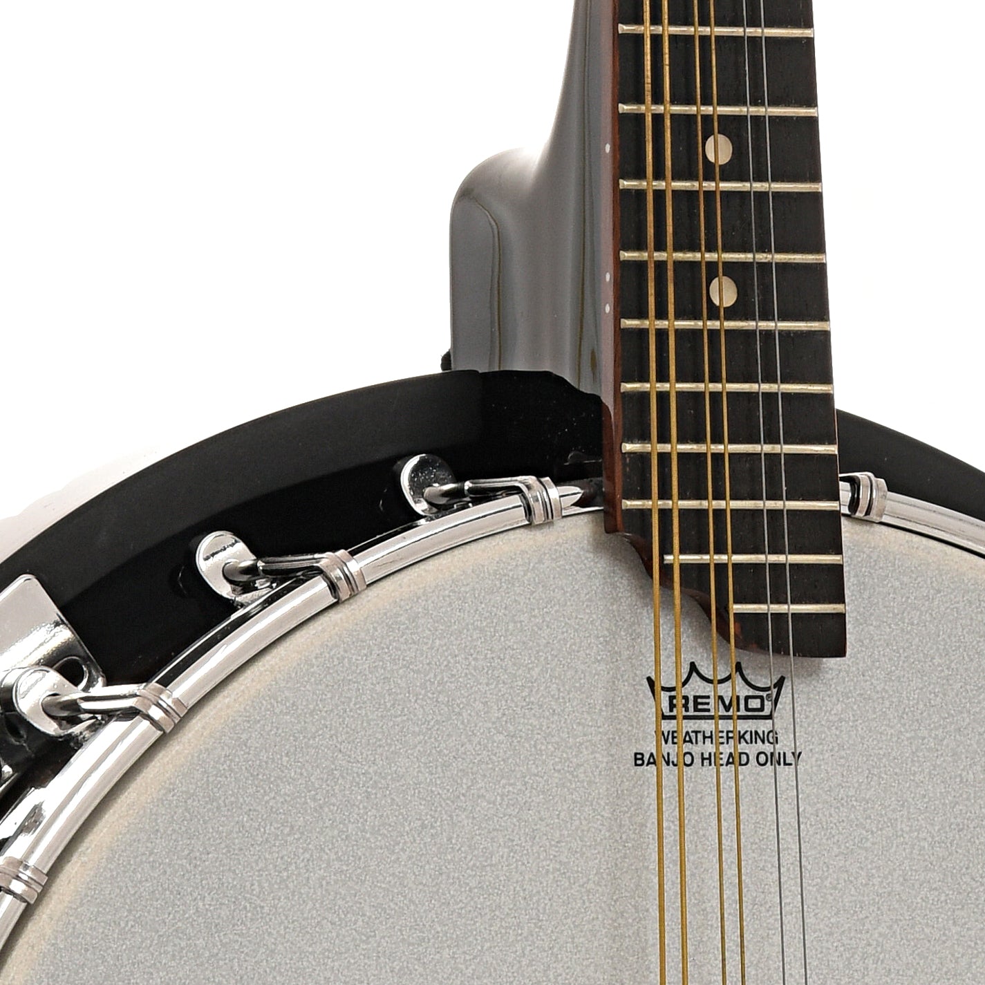 Front headstock of Gold Tone MB-850+ Banjo Mandolin 