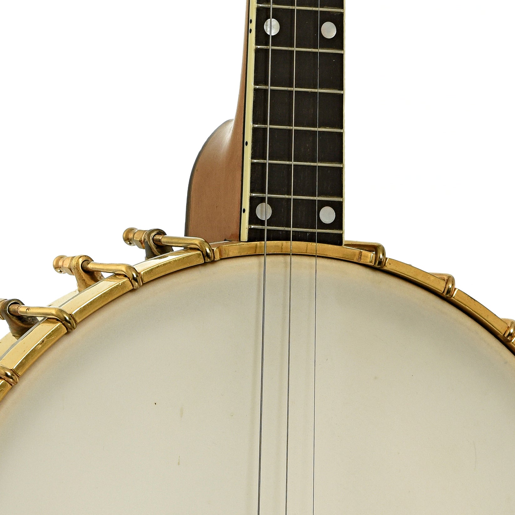 Front Neck joint of Vega Style R Whyte Laydie Tenor Banjo 