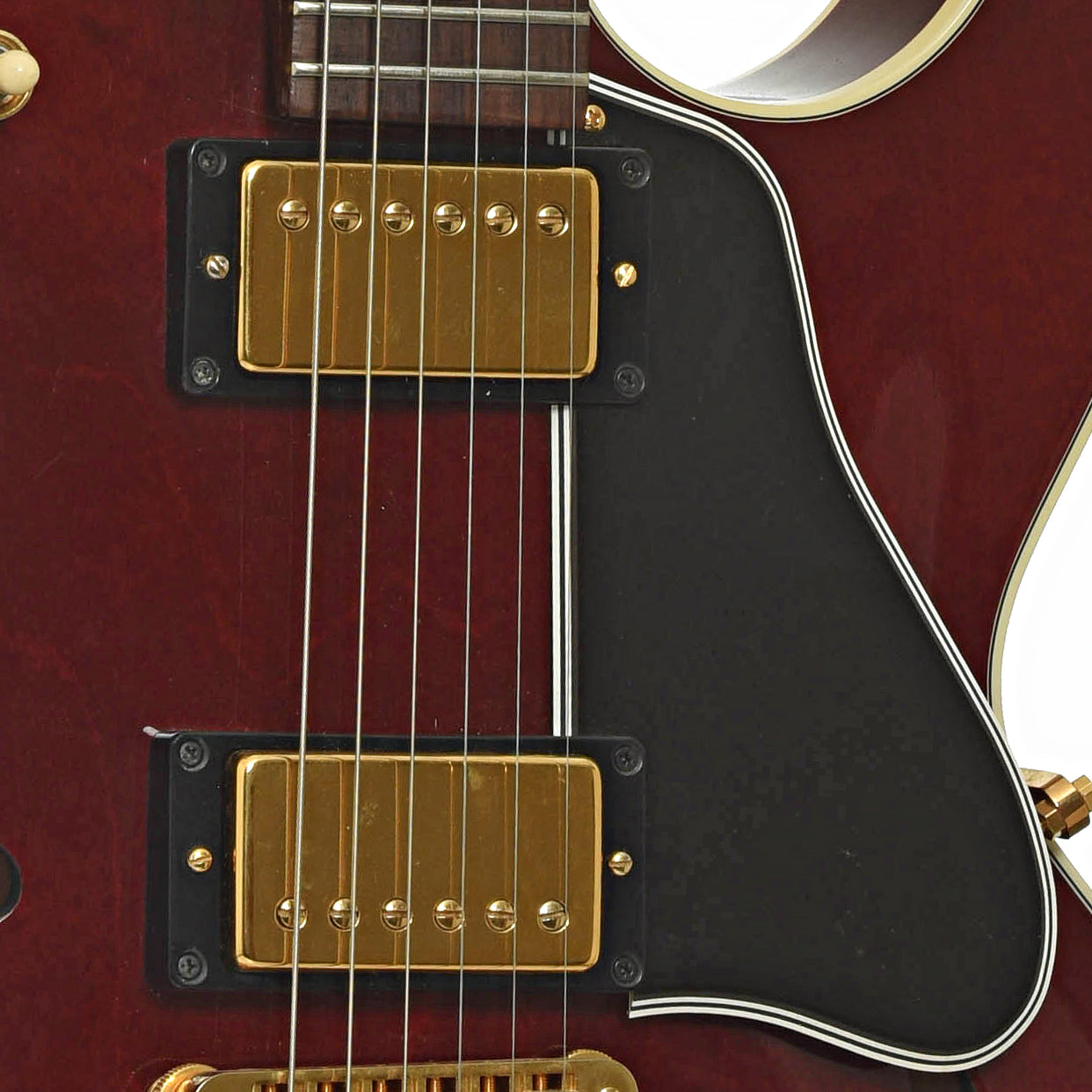 Pickups of Gibson ES-135 Hollowbody Electric Guitar