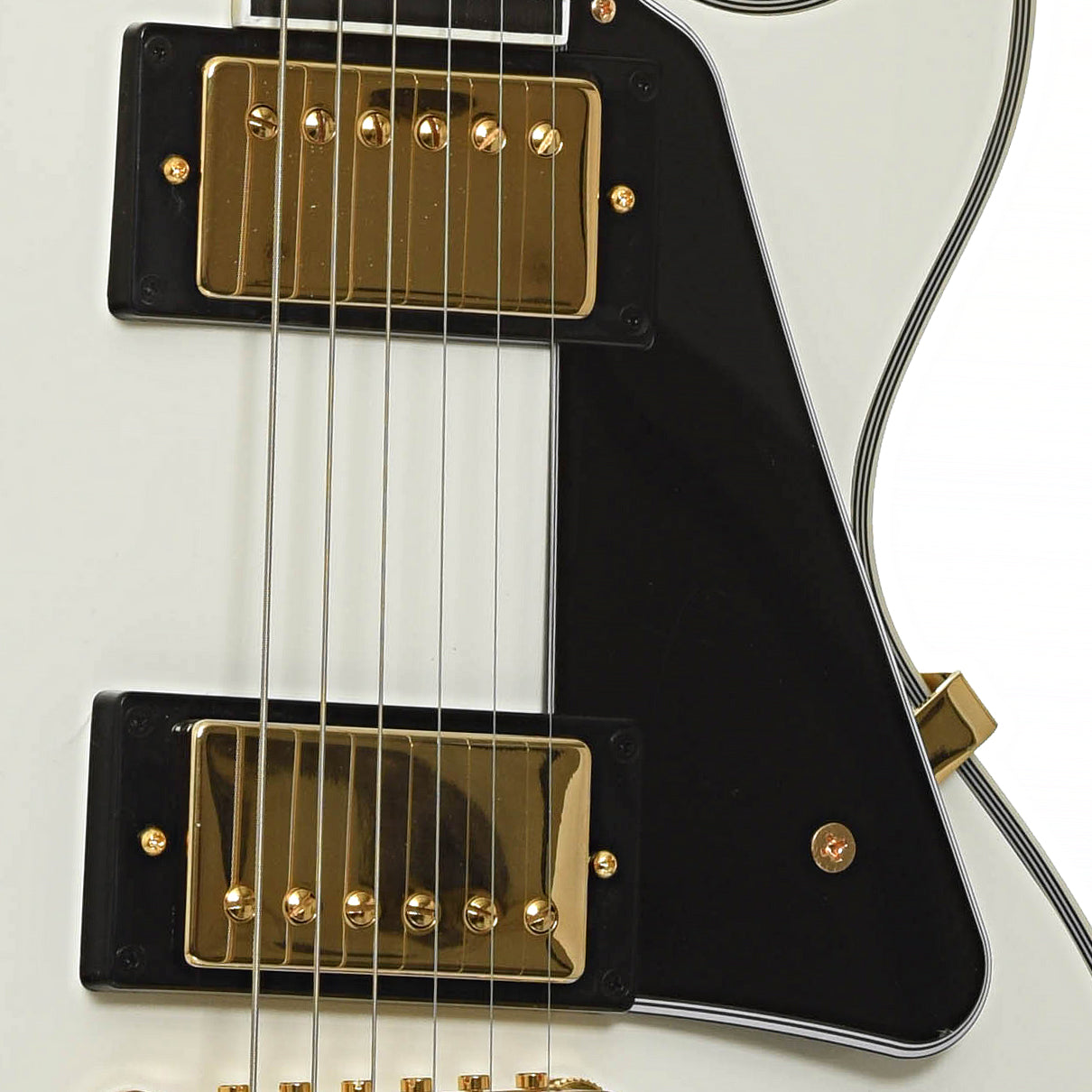 Pickups of Epiphone IGC Les Paul Custom Electric Guitar
