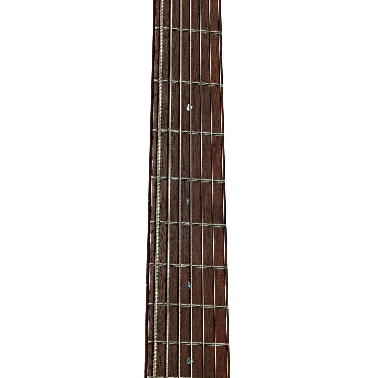 Fretboard of Ibanez Standard BTB747 7-String Electric Bass