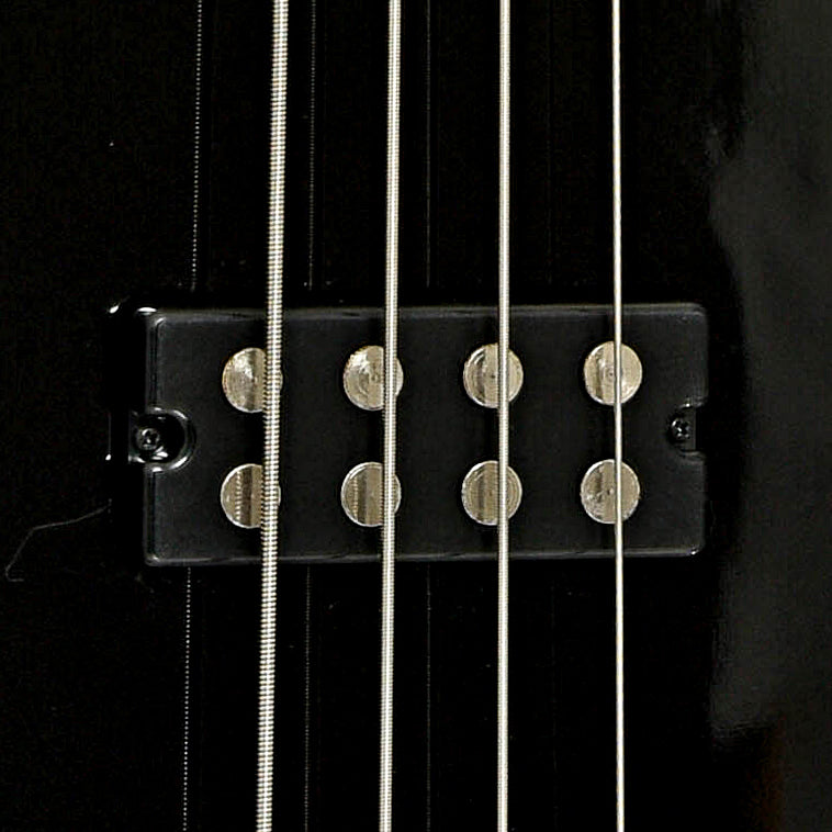 Pickups of Ibanez Gio GSR100EX Electric Bass Guitar, Black