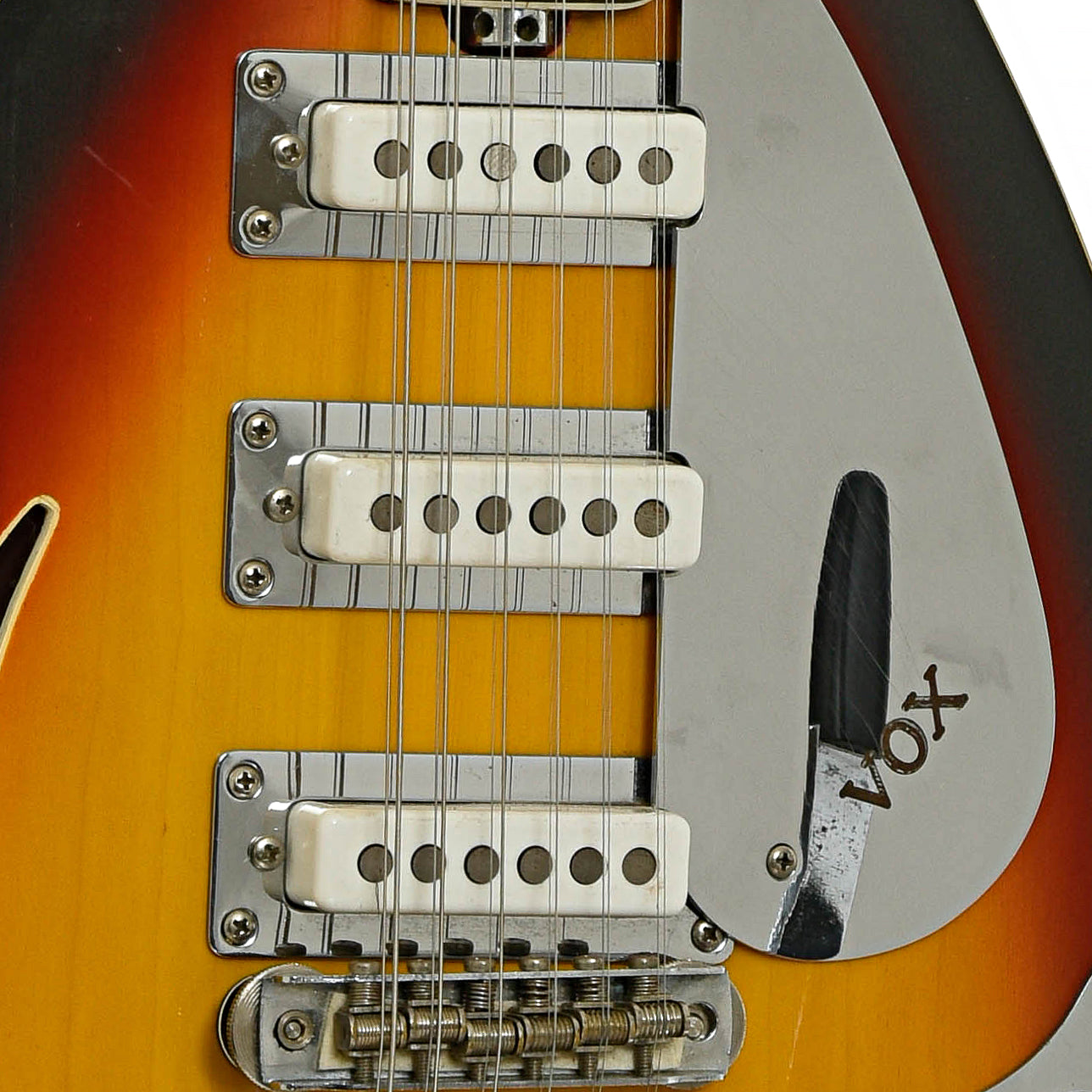 Pickups of Vox V223 Mark XII Electric 12-String Guitar