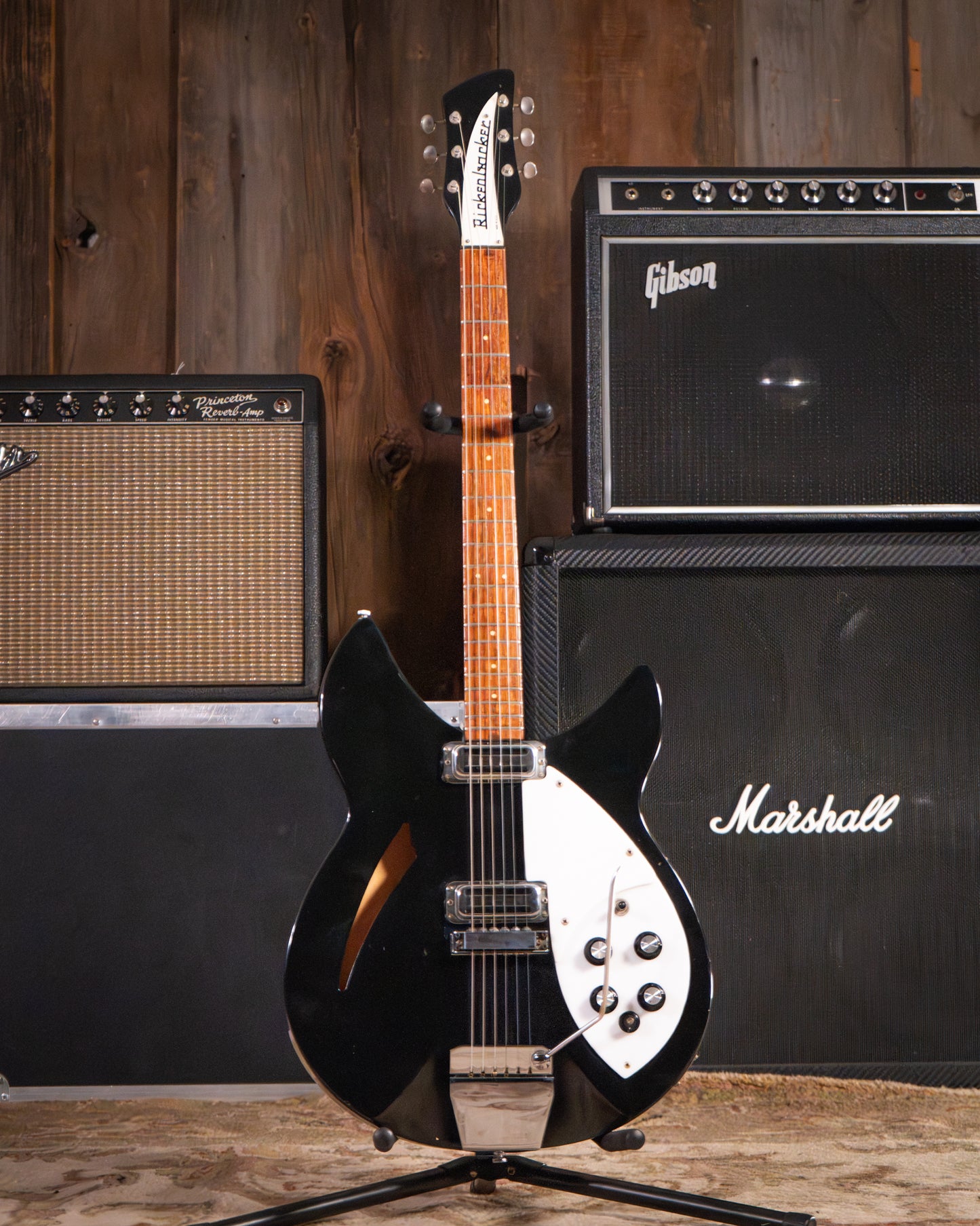 Showroom photo of Rickenbacker 335 Hollowbody Electric Guitar (1967)