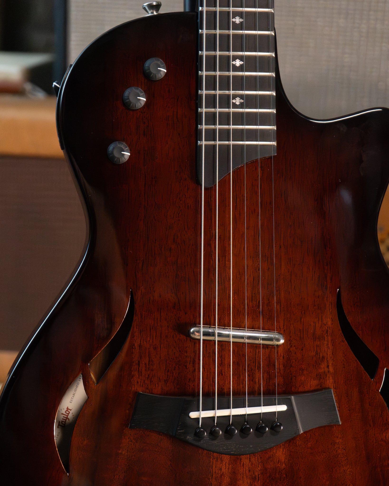 Showroom photo of Taylor T5z Classic DLX Acoustic-Electric Guitar (2020)