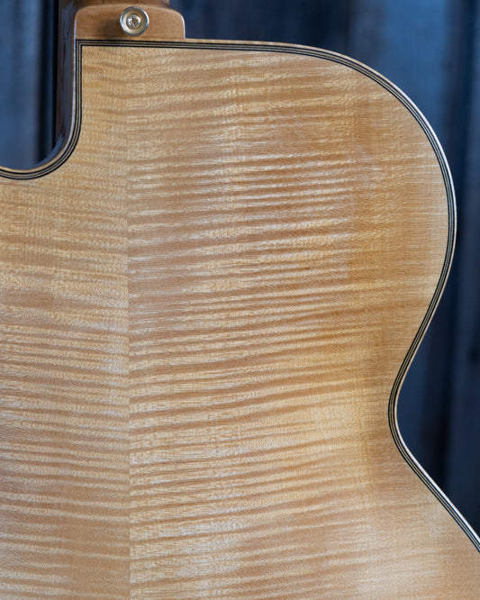 Showroom photo of back of Gagnon Composer 17 in. Archtop Guitar (2005)