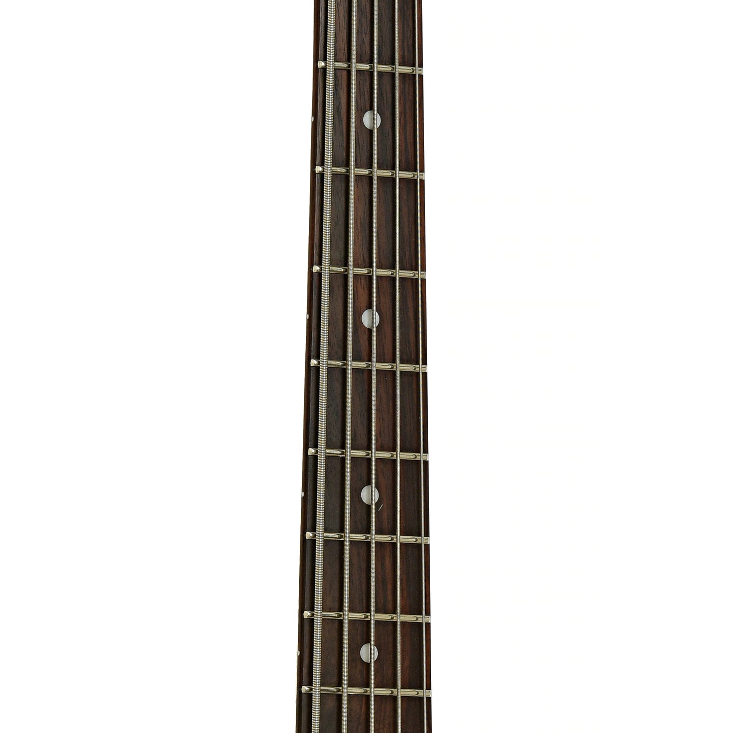 Fretboard of G&L L-2500 Tribute 5-String Electric Bass 