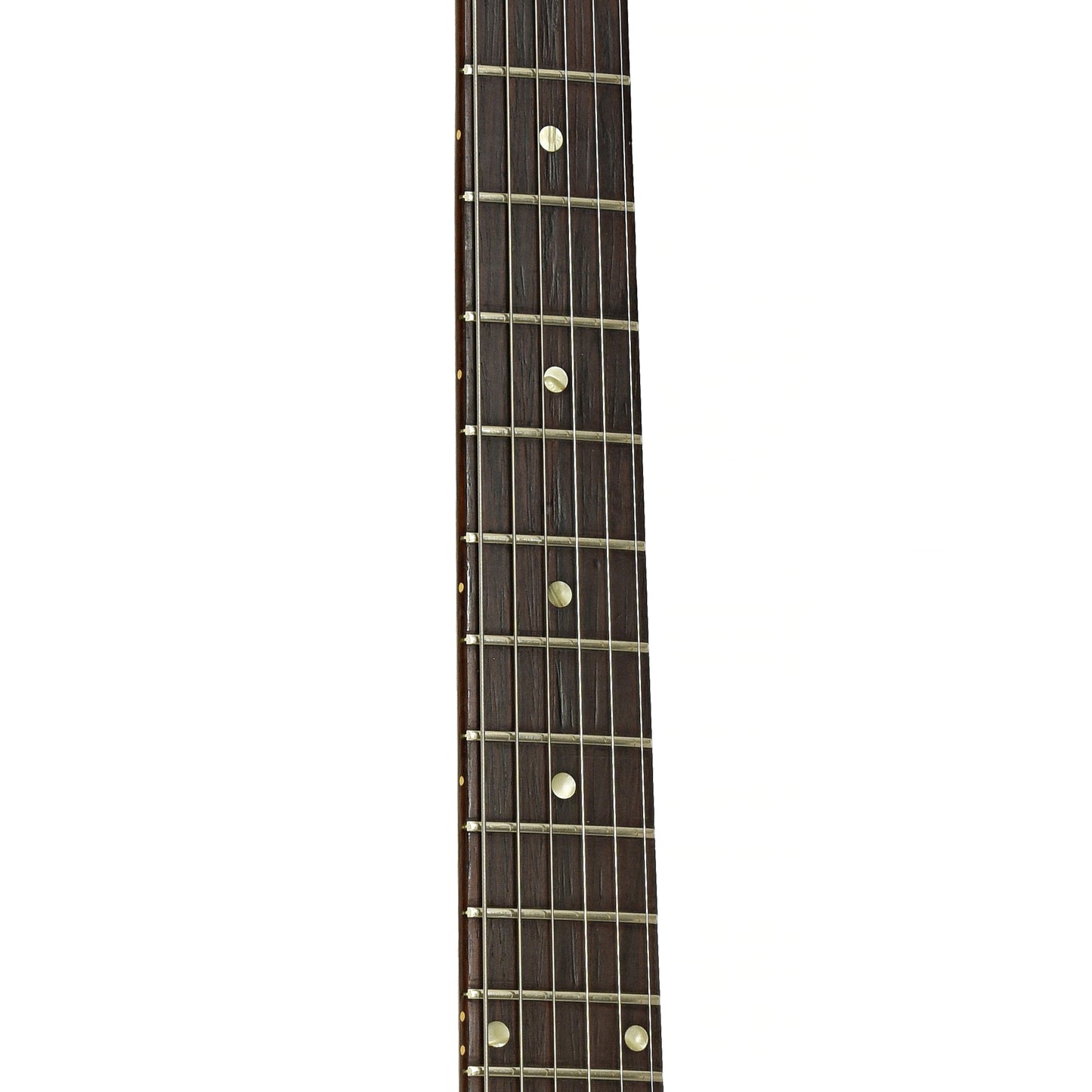 fretboard of Gibson Les Paul Jr Electric Guitar