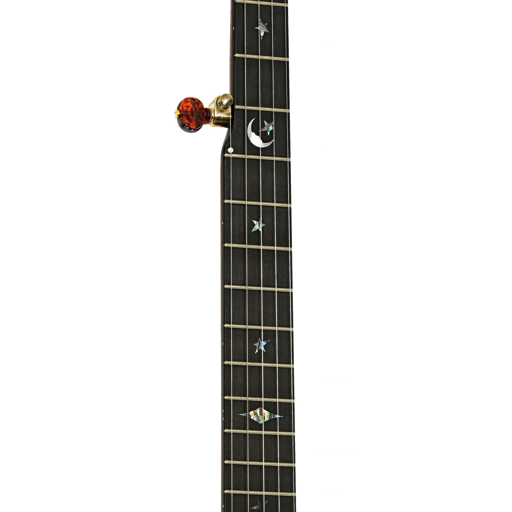 Fretboard of Ome Jubilee 12" Openback Banjo, Maple Neck