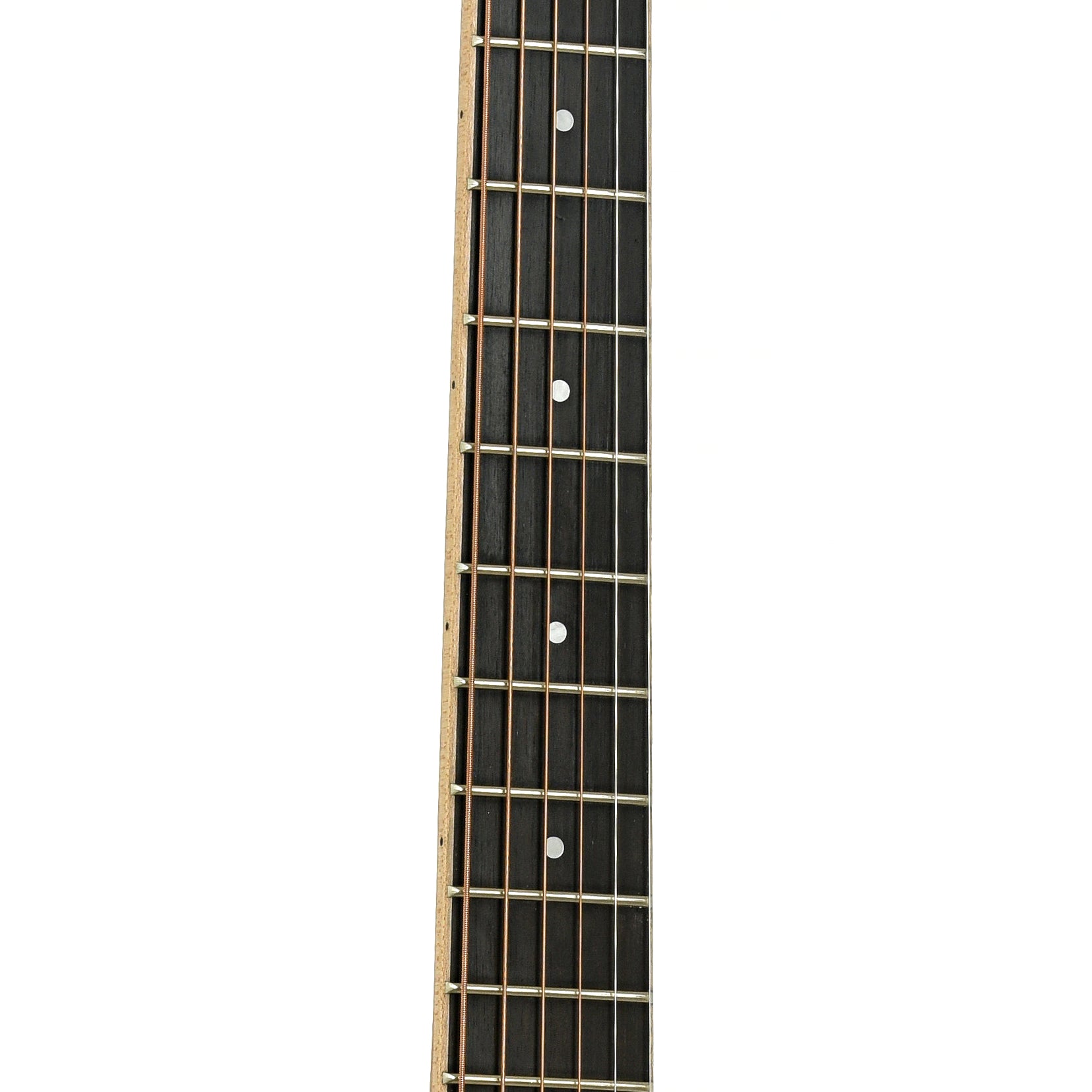 Fretboard of Larrivee D-05E Select Mahogany Series Acoustic-Electric Guitar
