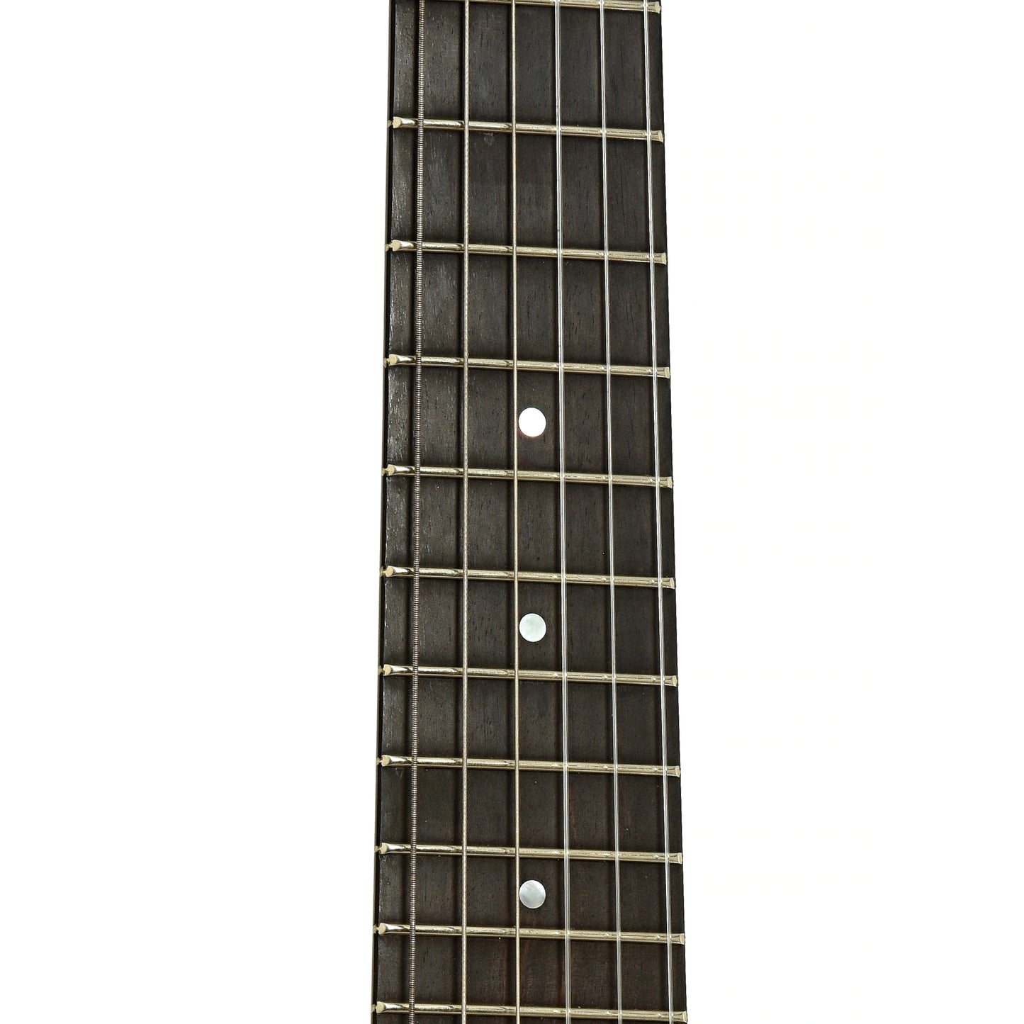 Fretboard of Romero Creations Tiny Tenor 6 String Model Guitar/Uke