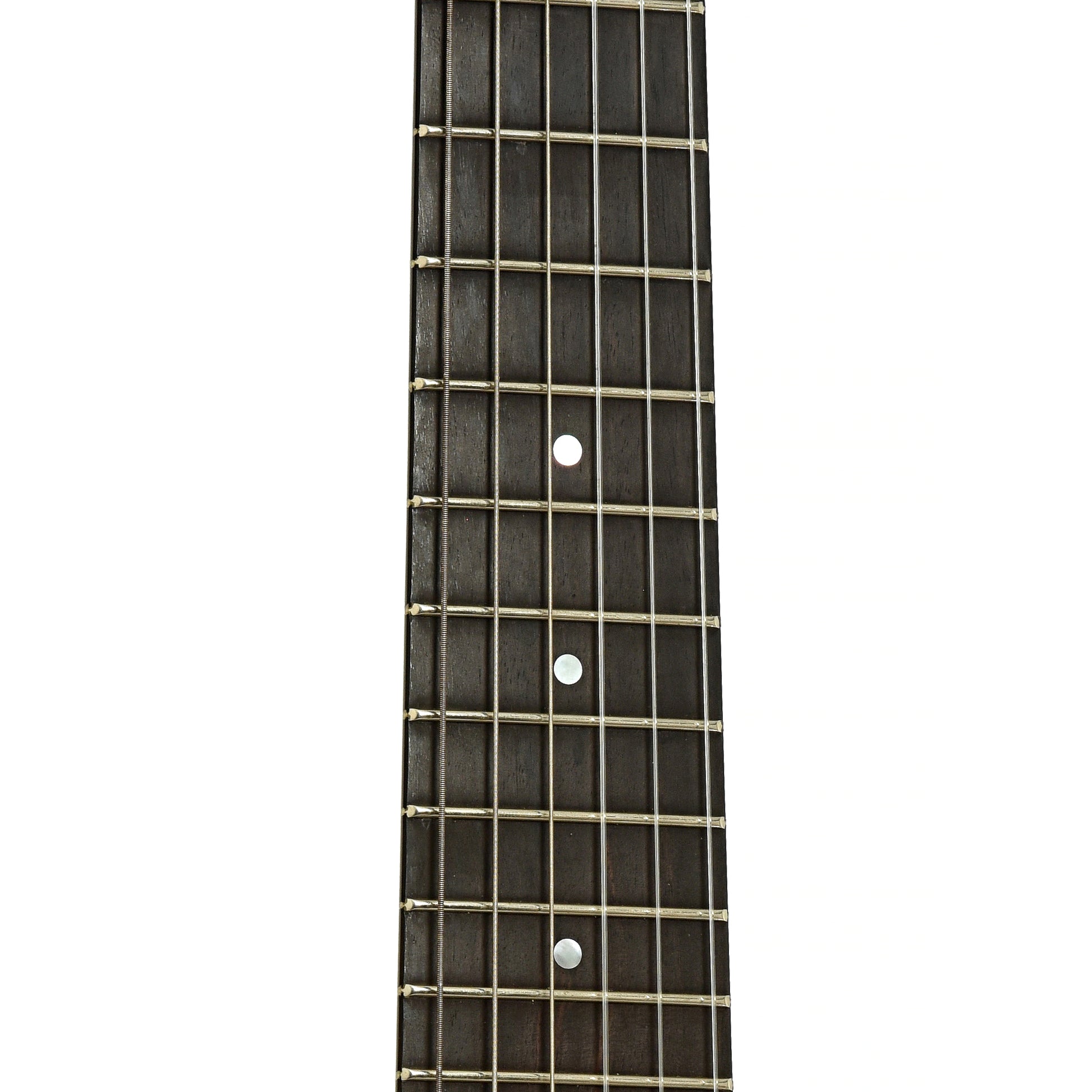 Fretboard of Romero Creations Tiny Tenor 6 String Model Guitar/Uke