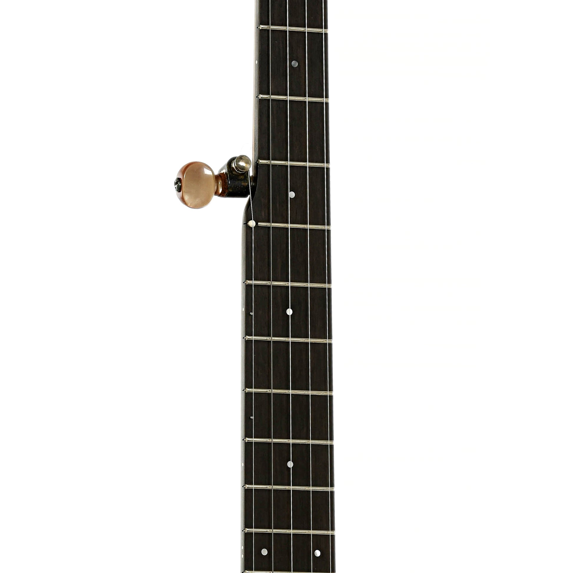 Fretboard of Ome Wizard Cherry 11" Open Back Banjo 