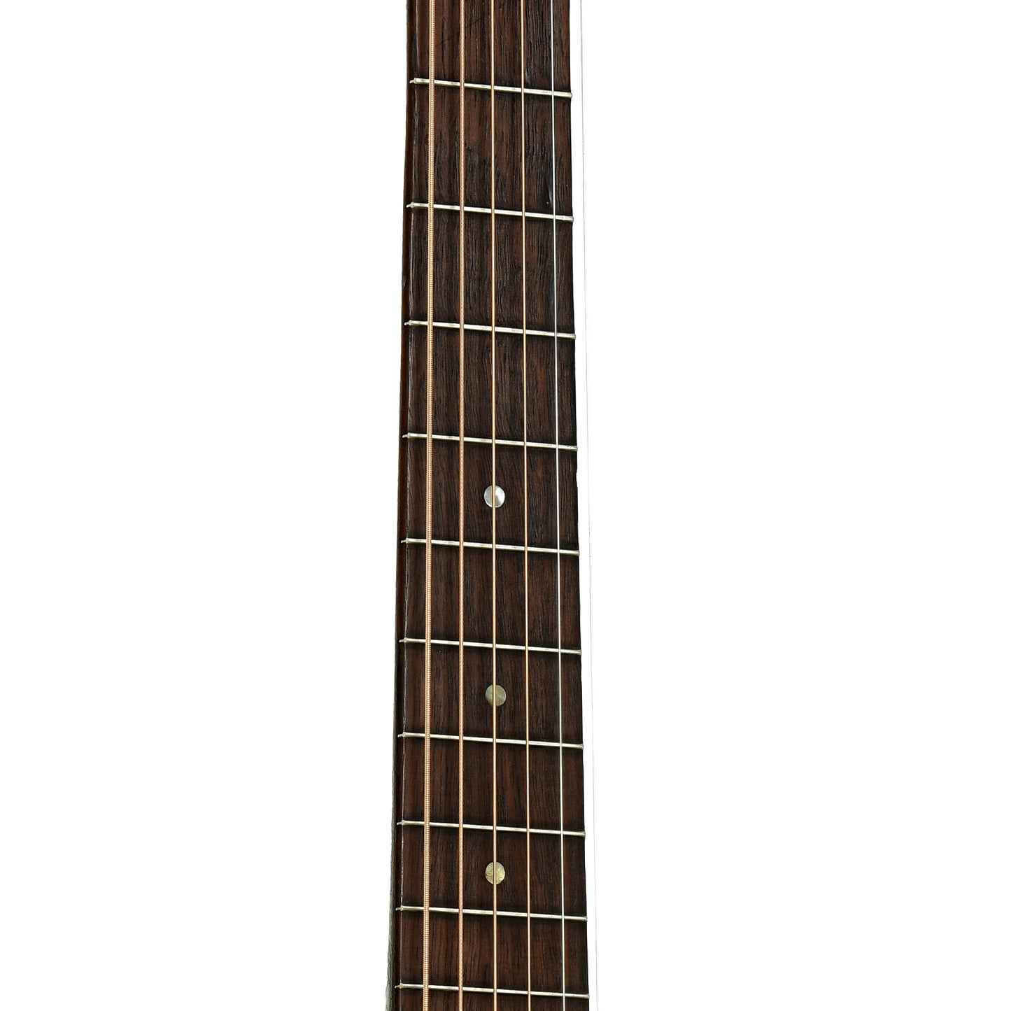 Fretboard of Dobro Model 27 Squareneck Resonator Guitar