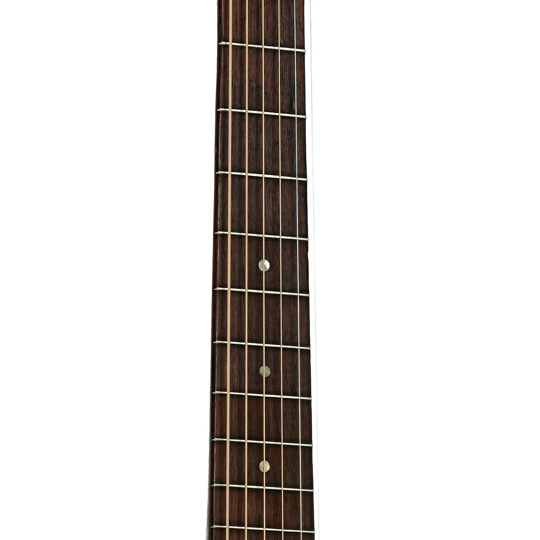 Fretboard of Dobro Model 27 Squareneck Resonator Guitar