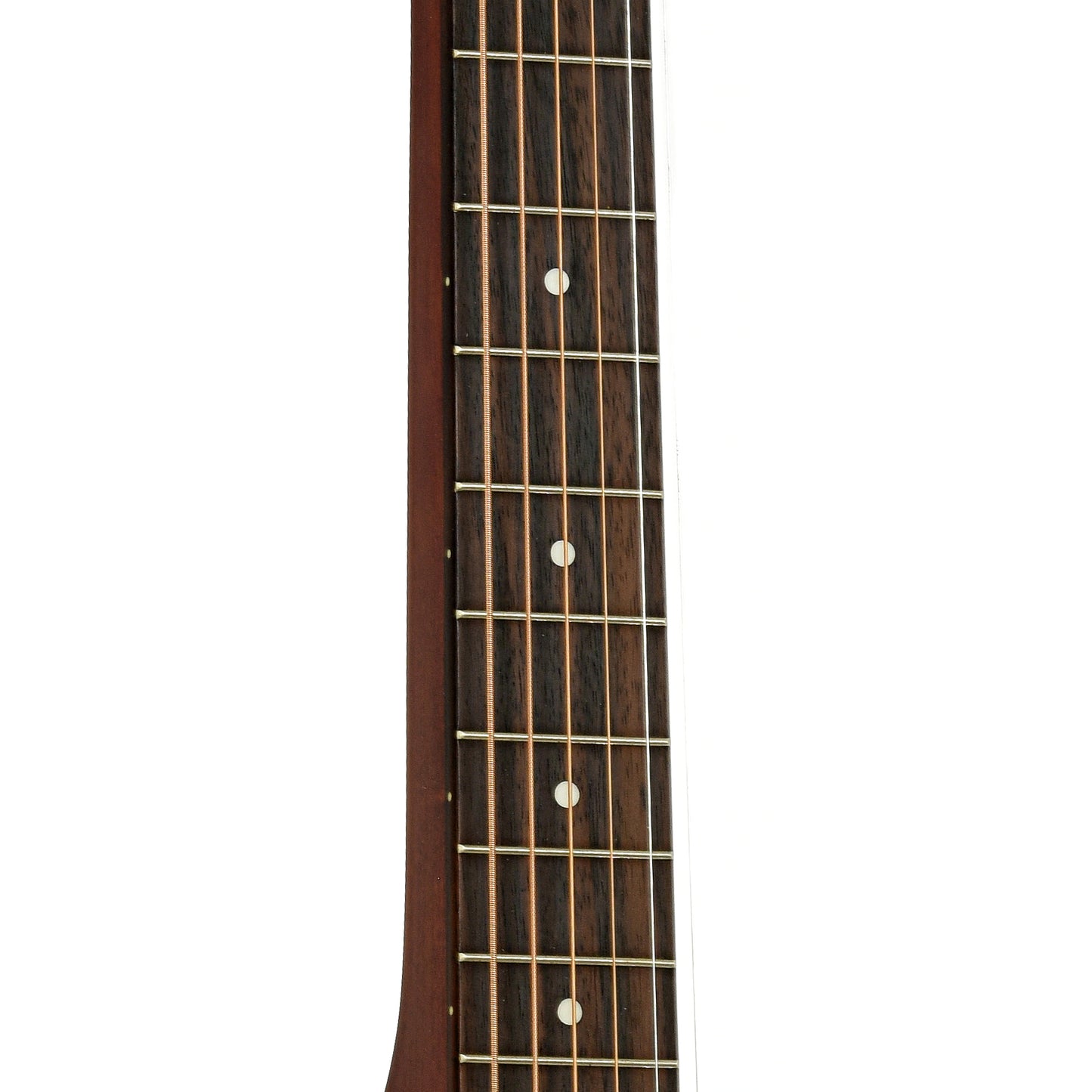 Fretboard of Dobro Hound Dog Squareneck Resonator Guitar