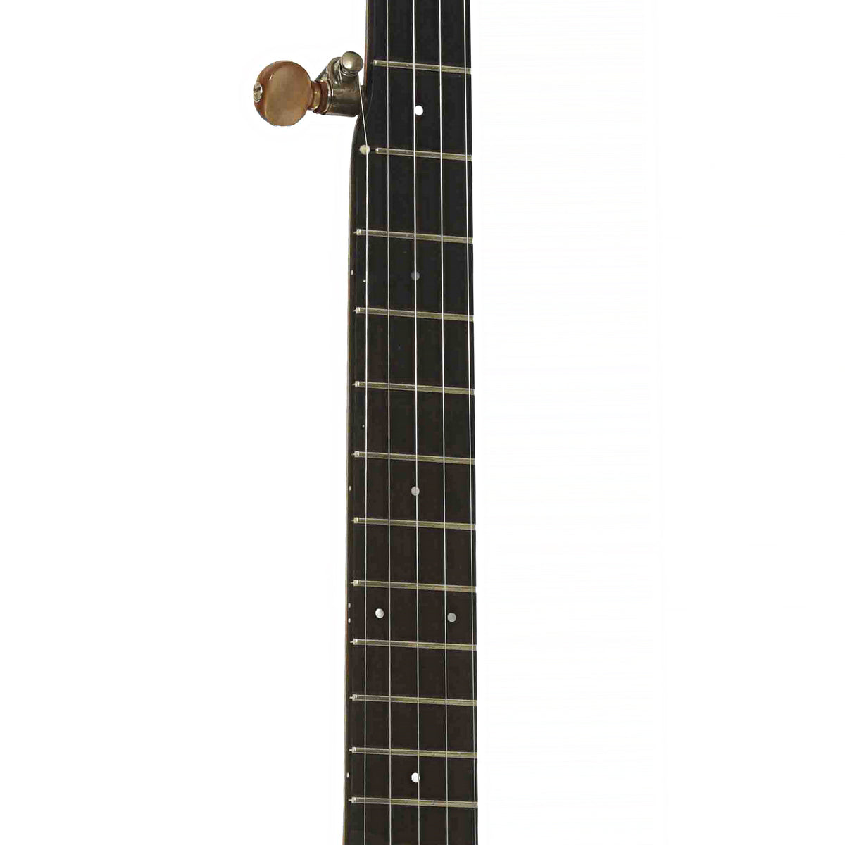 Fretboard of Ome Tupelo Cherry 12 in. Openback Banjo