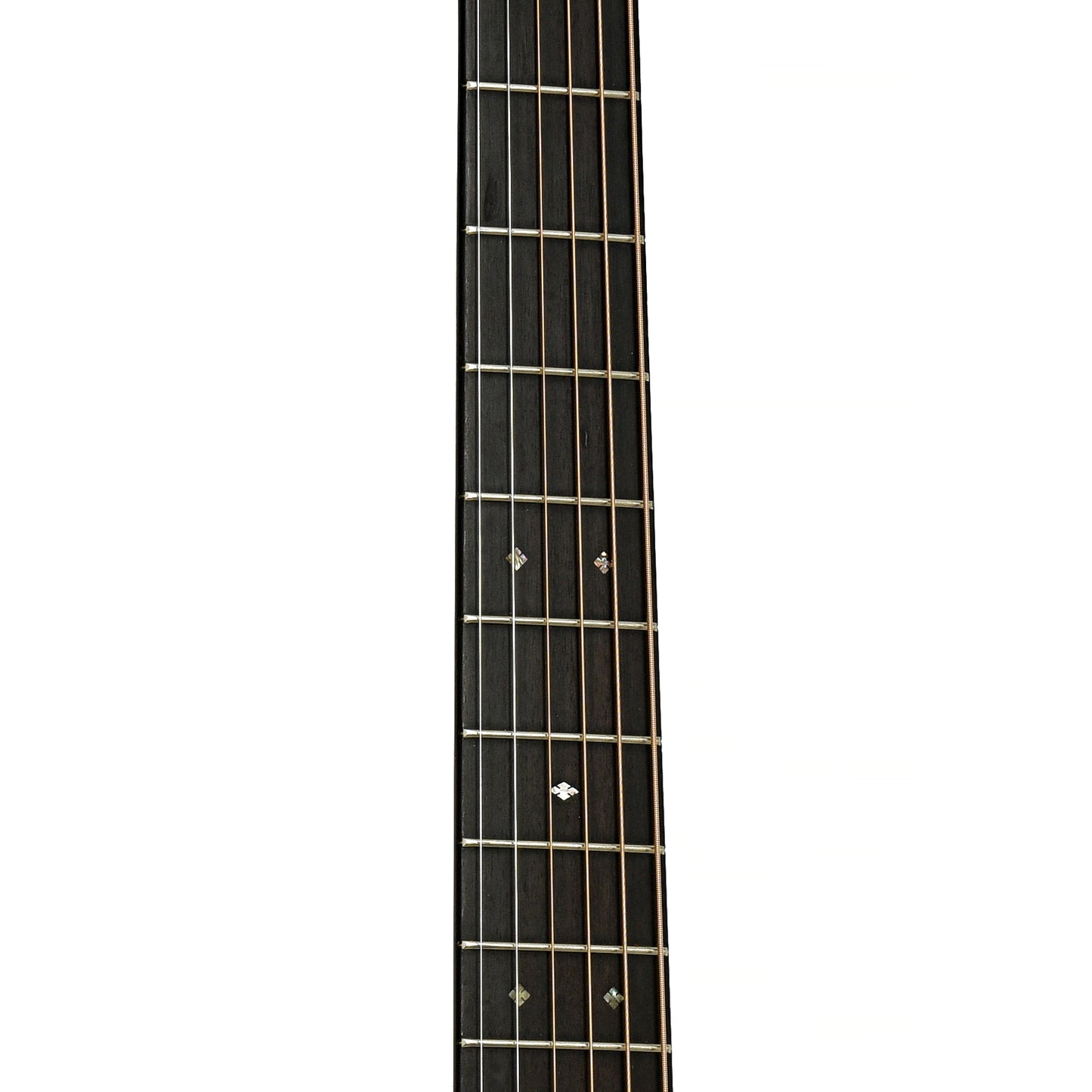 Fretboard of Martin OM-28V L Acoustic Guitar 