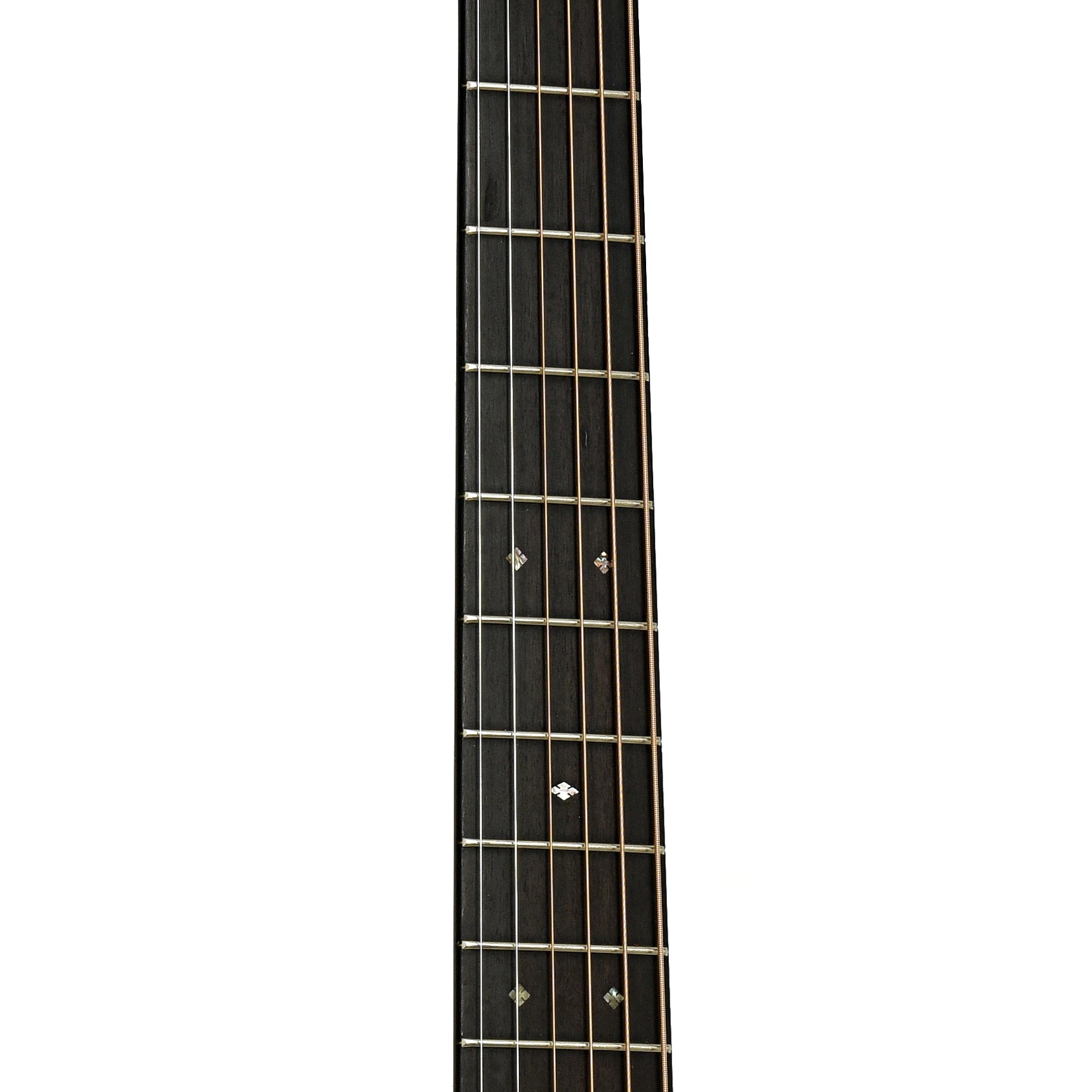 Fretboard of Martin OM-28V L Acoustic Guitar 
