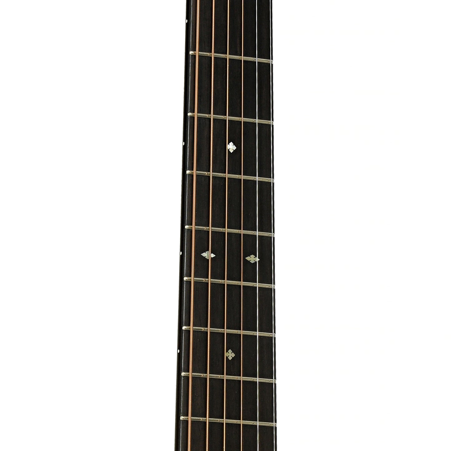 Fretboard of Collings D2 A HC Hill Country Dreadnought Acoustic Guitar