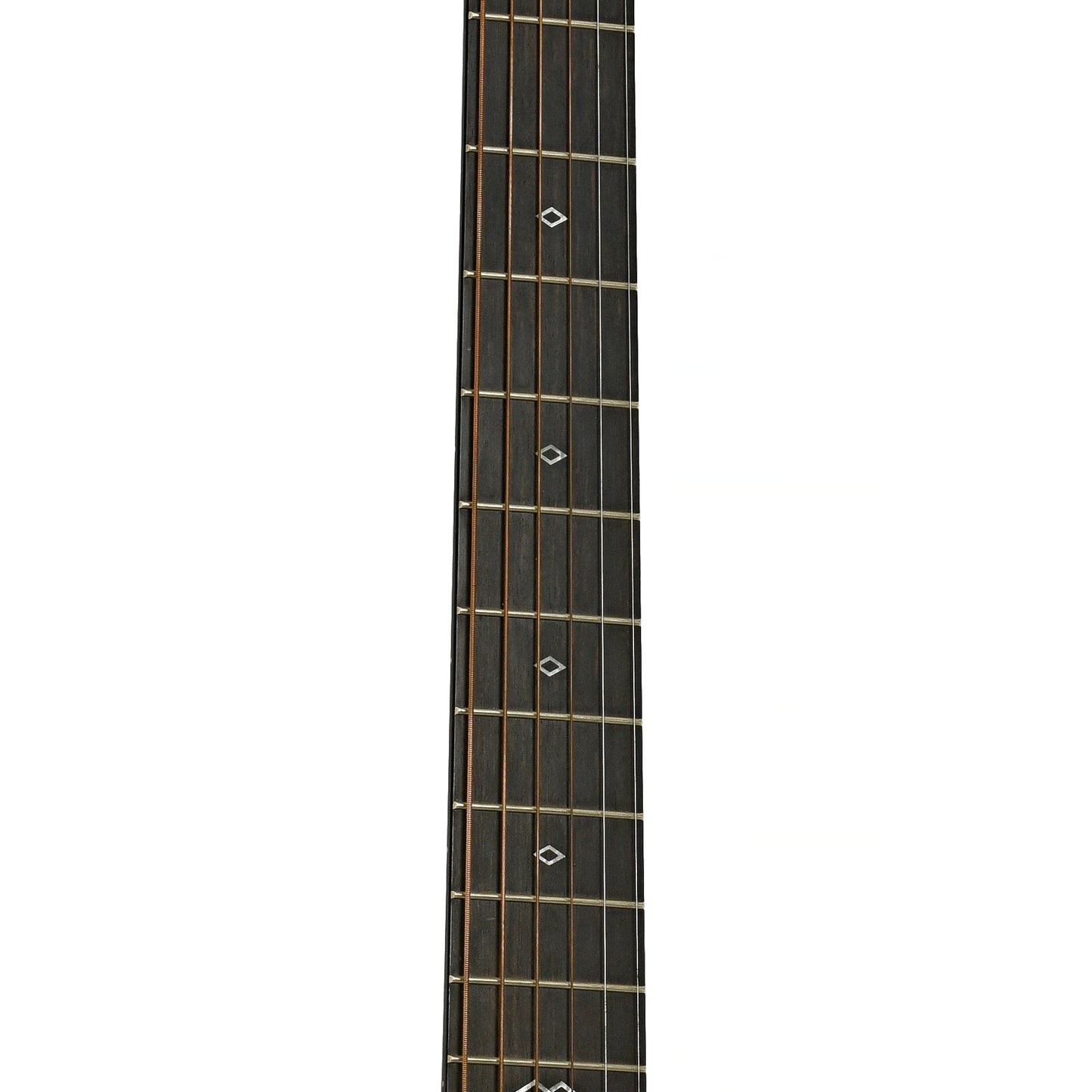Fretboard of Breedlove Premier Concerto Burnt Amber CE Sitka - EI Rosewood Acoustic-Electric Guitar