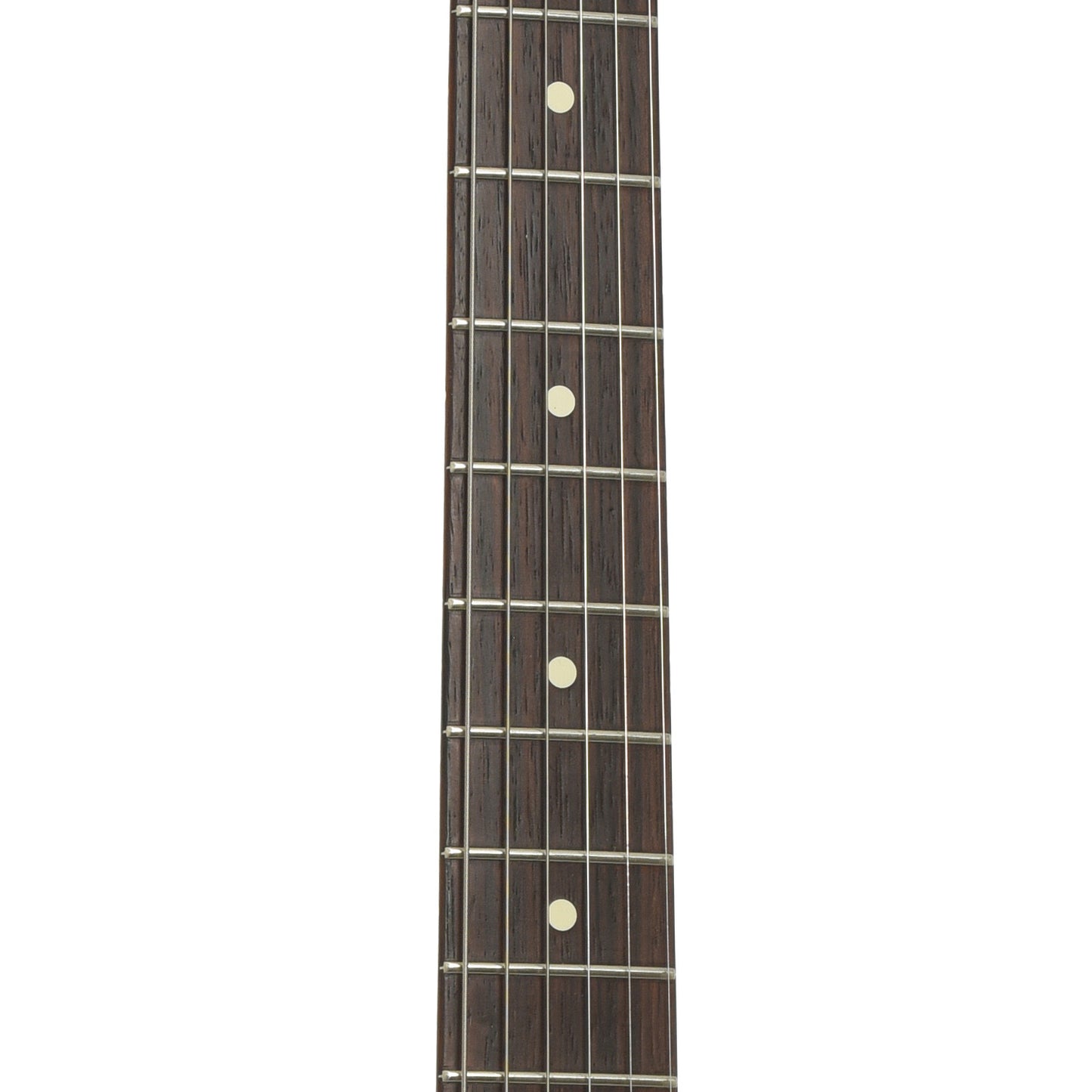 Fretboard of Fender SRV Stratocaster Electric Guitar
