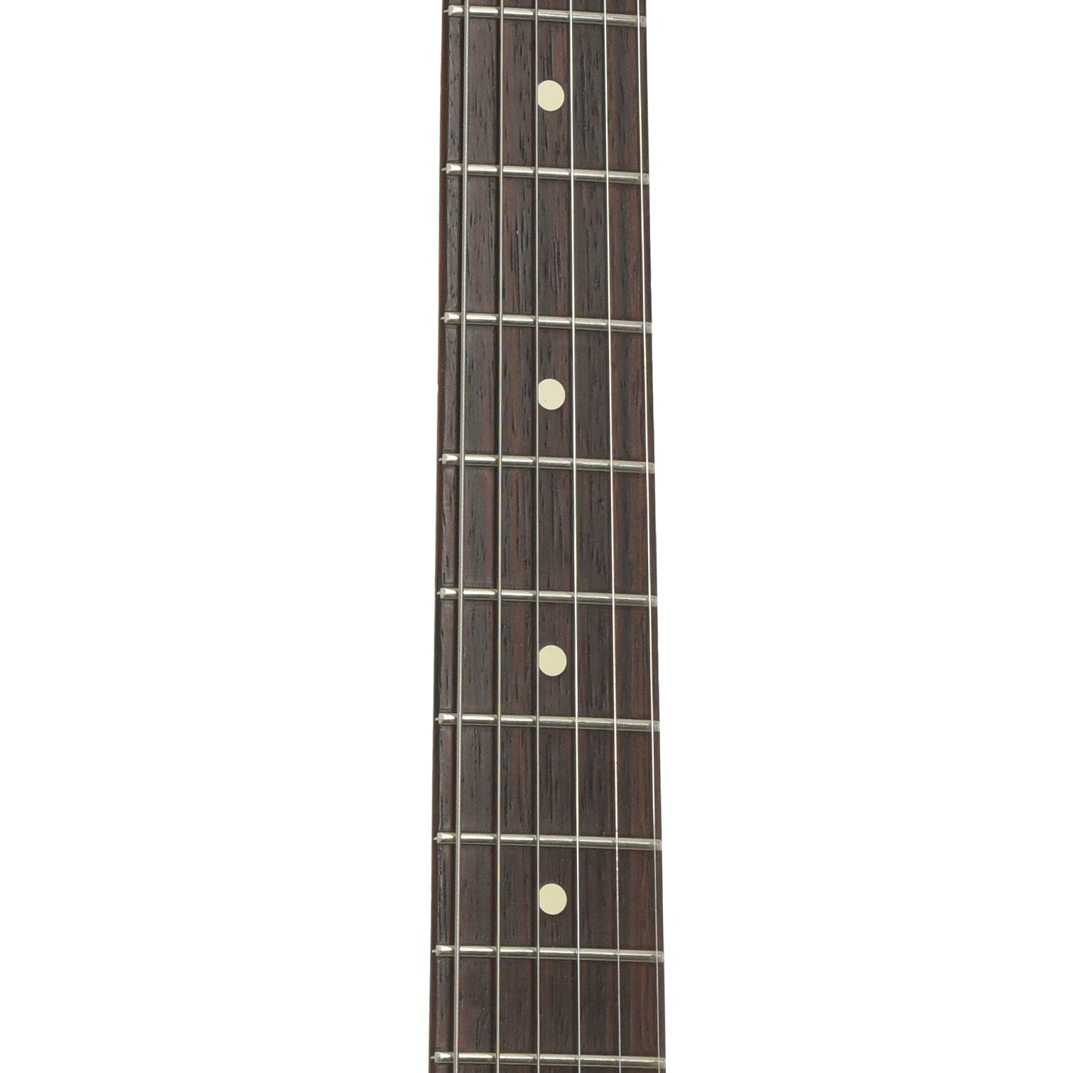 Fretboard of Fender SRV Stratocaster Electric Guitar