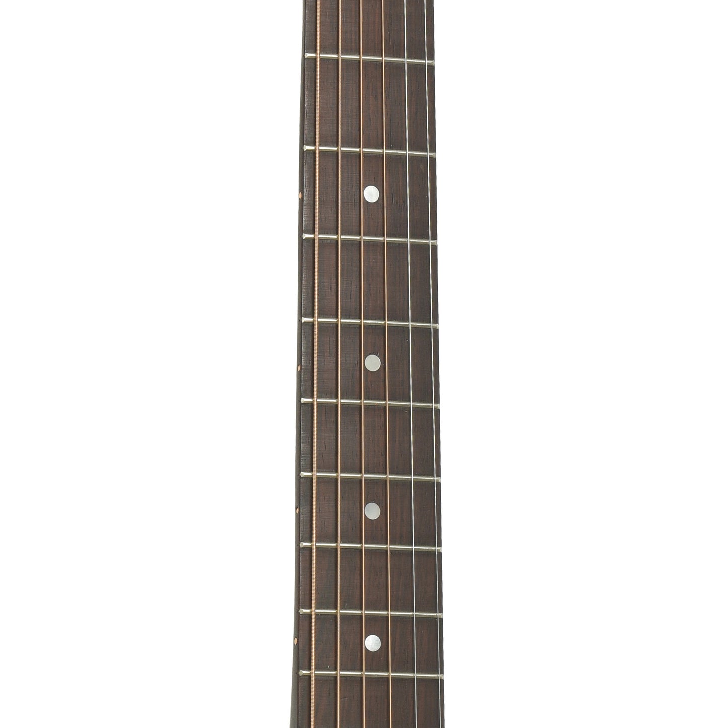 Fretboard of Gibson HG-00 Conversion Guitar 