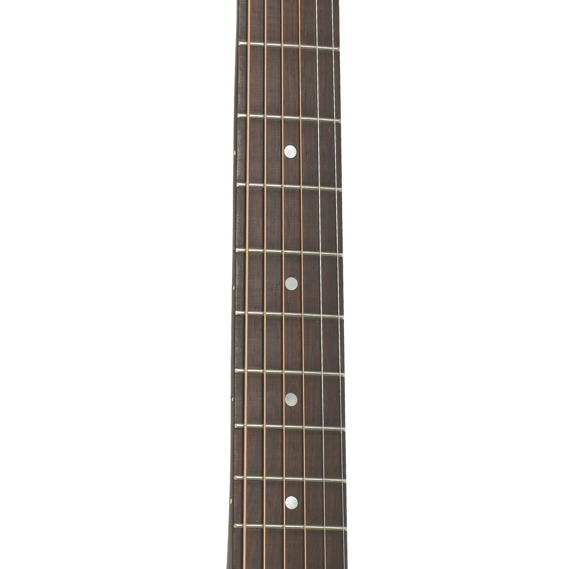 Fretboard of Gibson HG-00 Conversion Guitar 