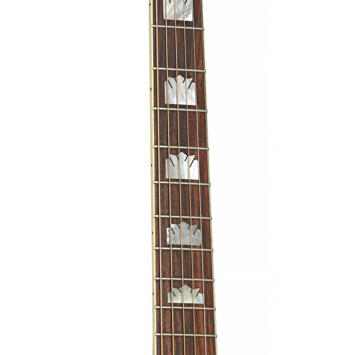 Fretboard of Gibson Custom Shop J-185 EC