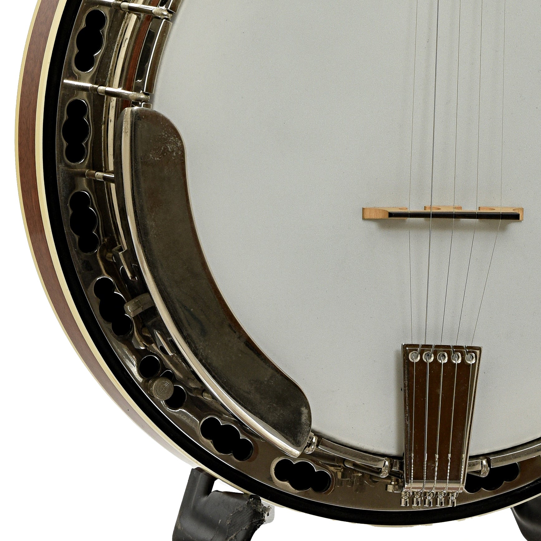 Armerest of Deering Deluxe Resonator Banjo