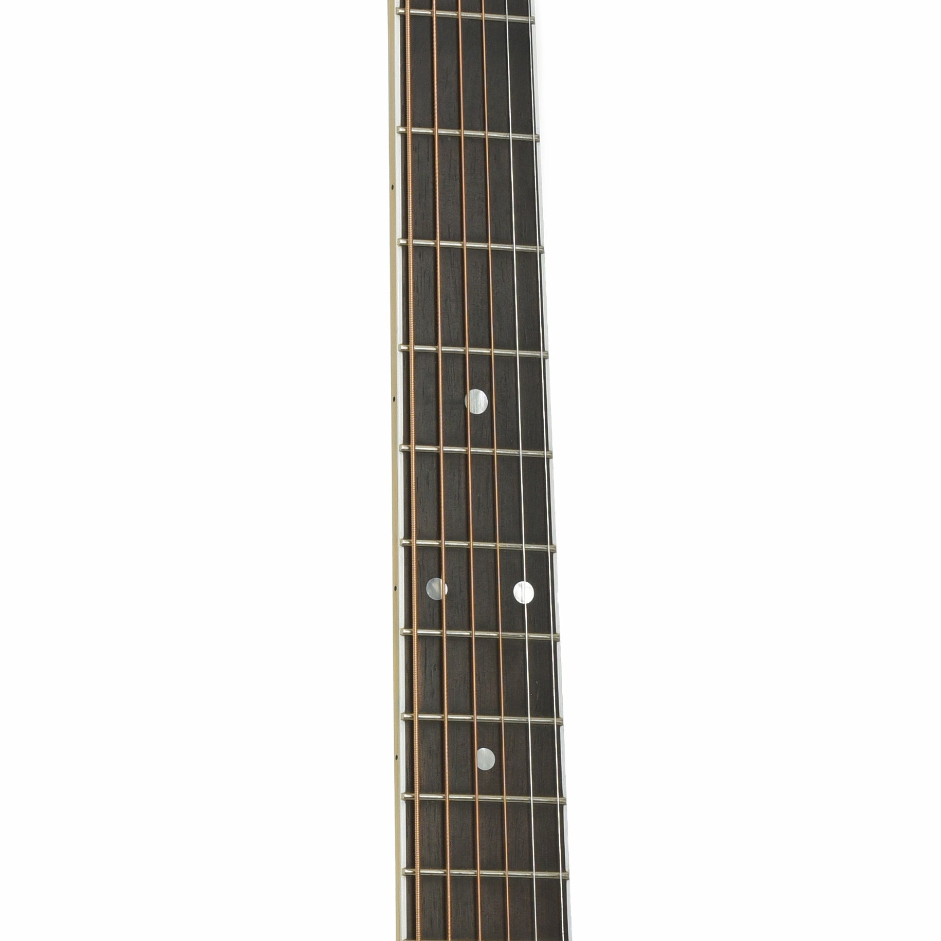 Fretboard of Martin HD-35 Acoustic Guitar