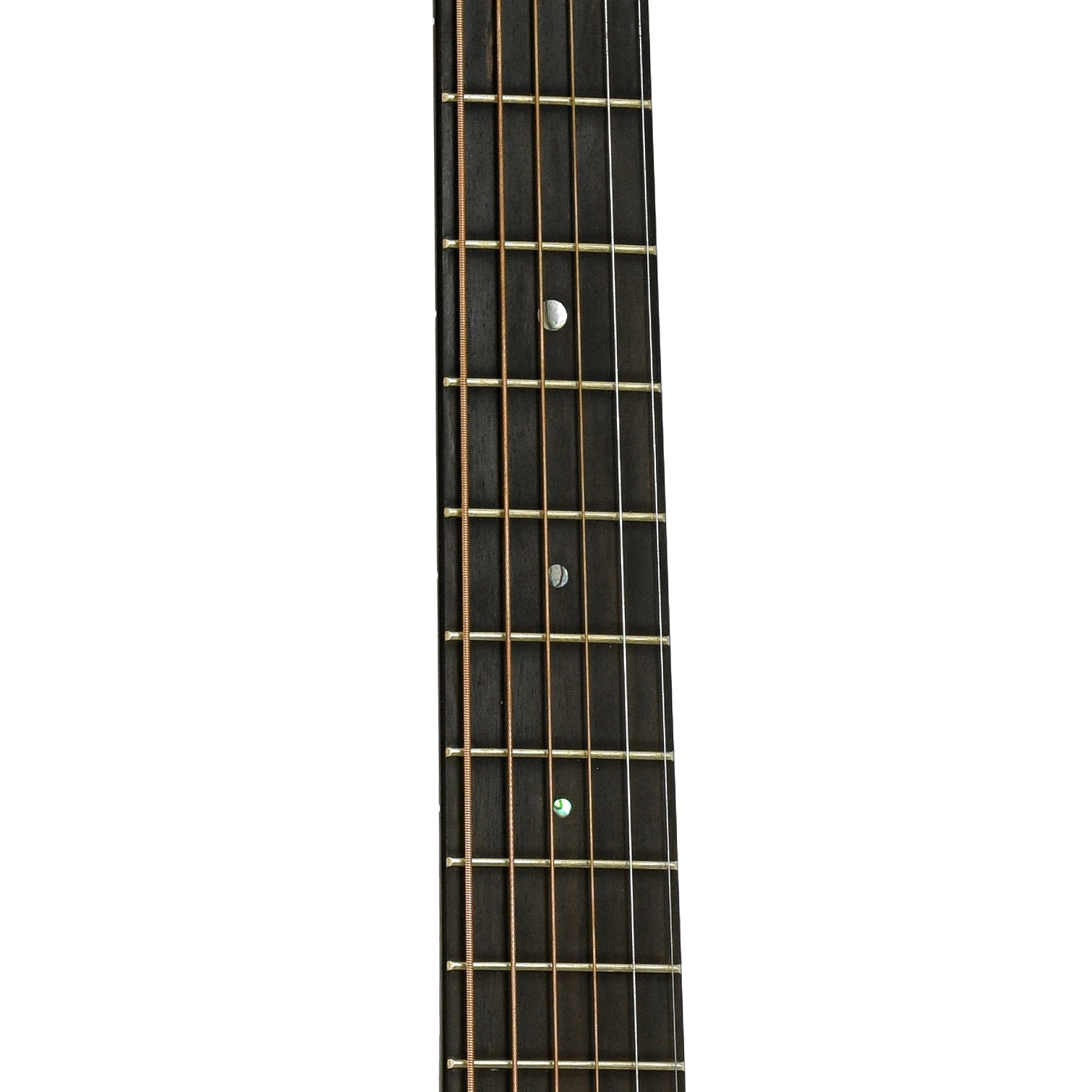 Fretboard of Martin D-18 Satin Sunburst Acoustic Guitar 