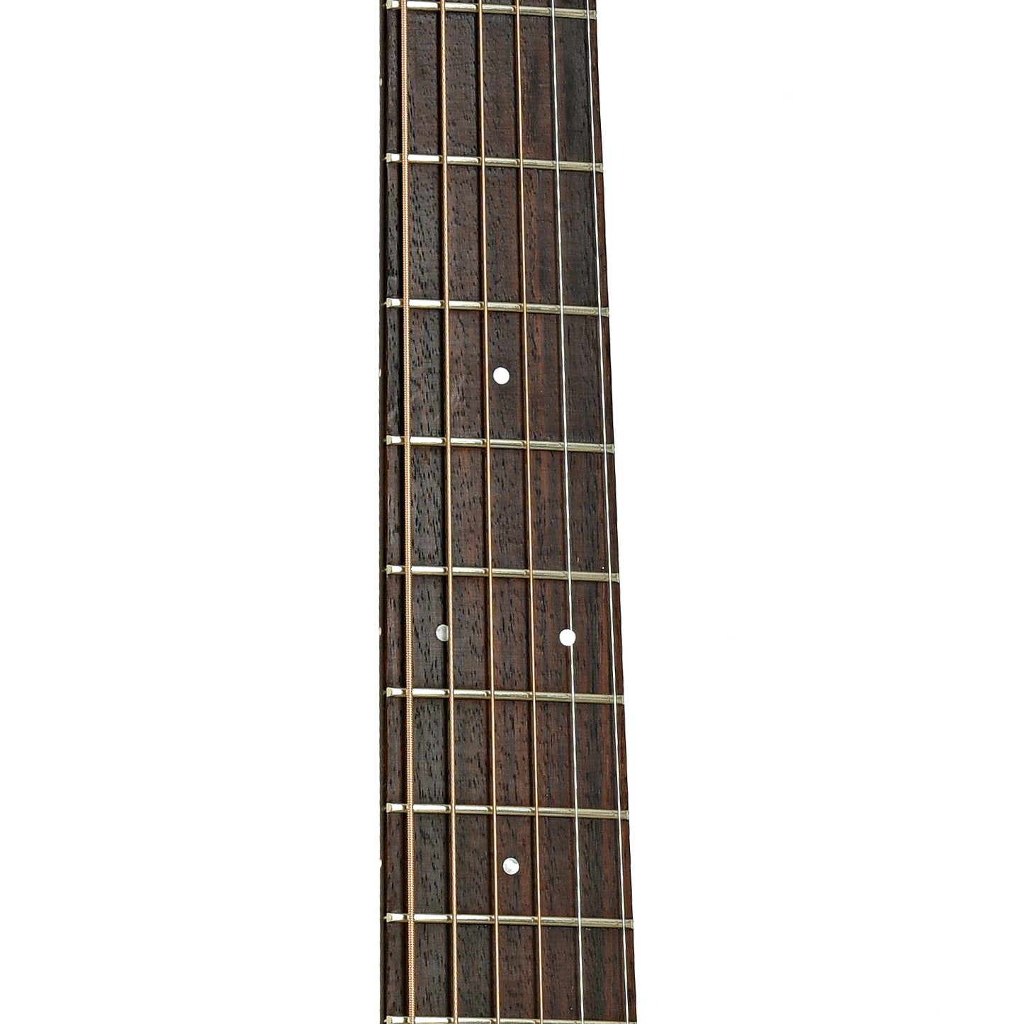 Fretboard of Martin OM-21 Acoustic Guitar 