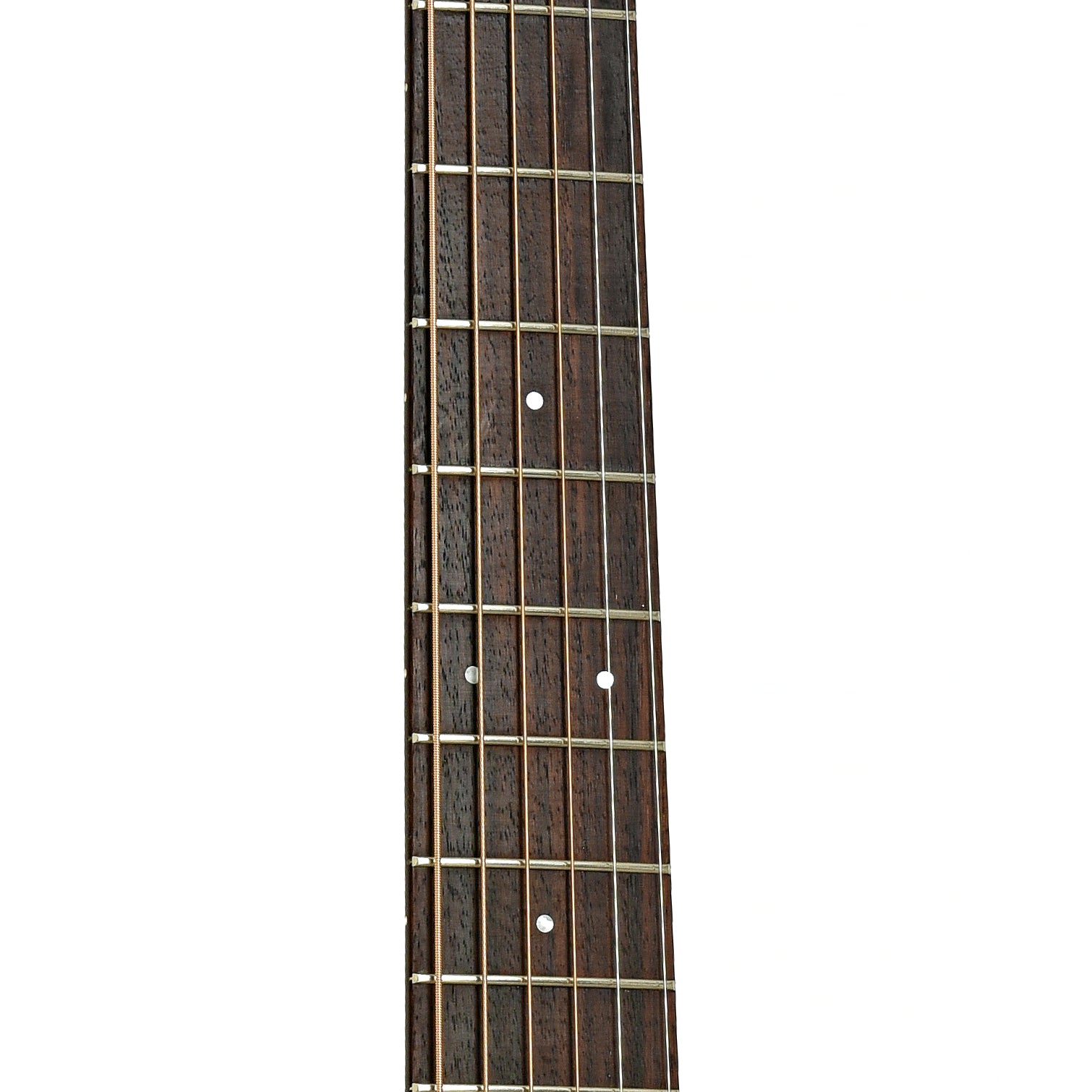 Fretboard of Martin OM-21 Acoustic Guitar 